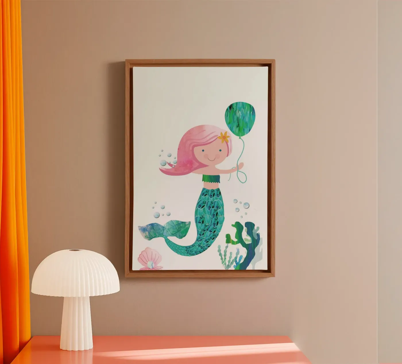 Mermaid tela da Rocket68