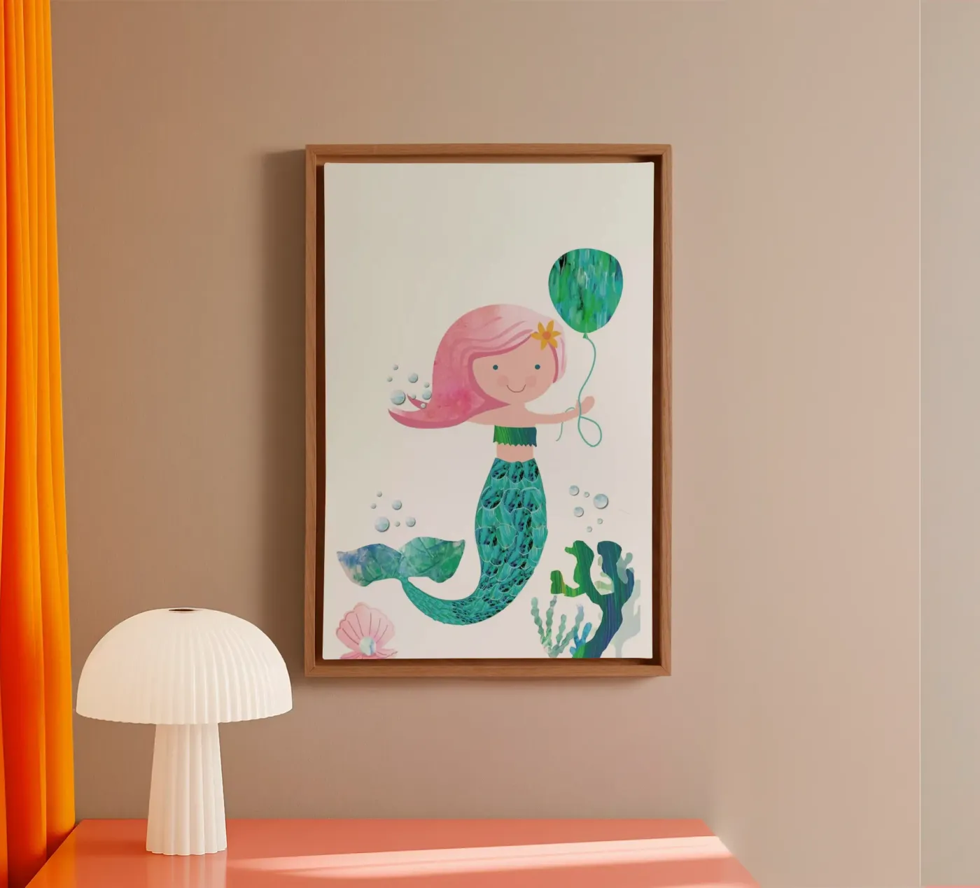 Mermaid tela da Rocket68