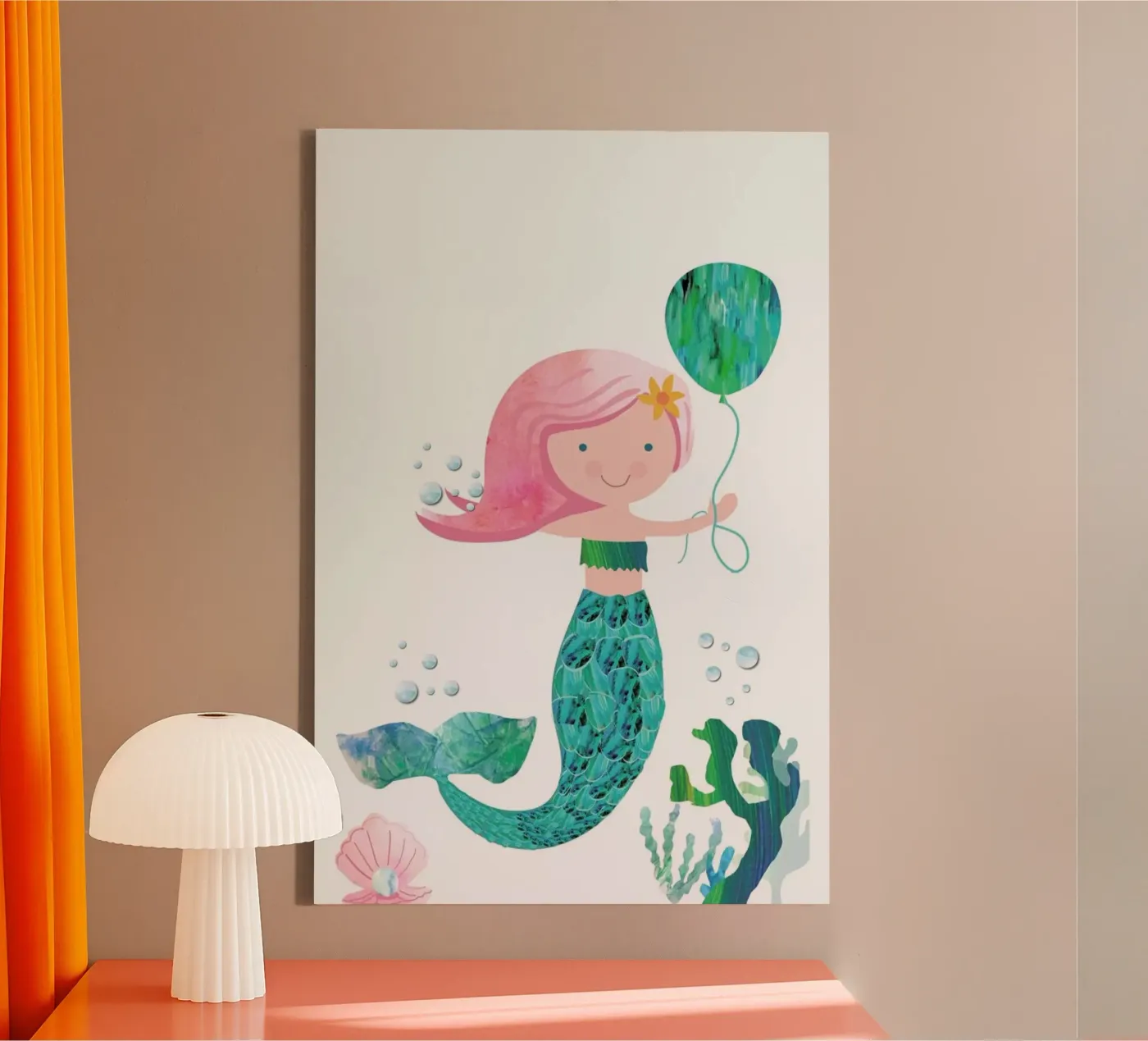 Mermaid tela da Rocket68