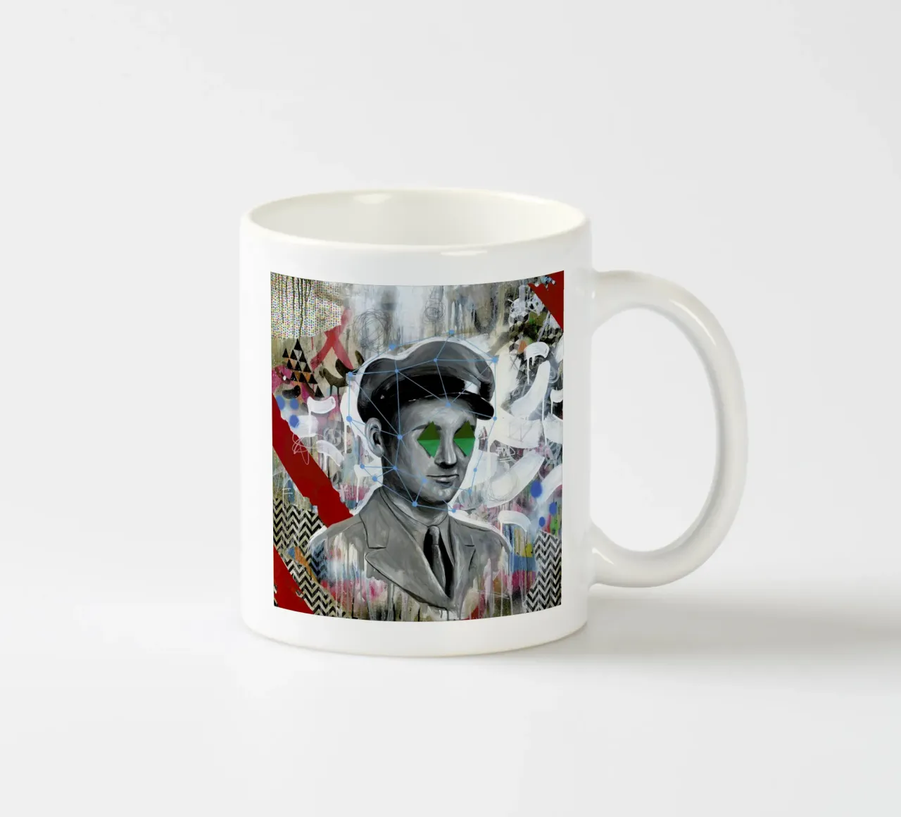Forgotten Soldier tazza in ceramica da Famous When Dead