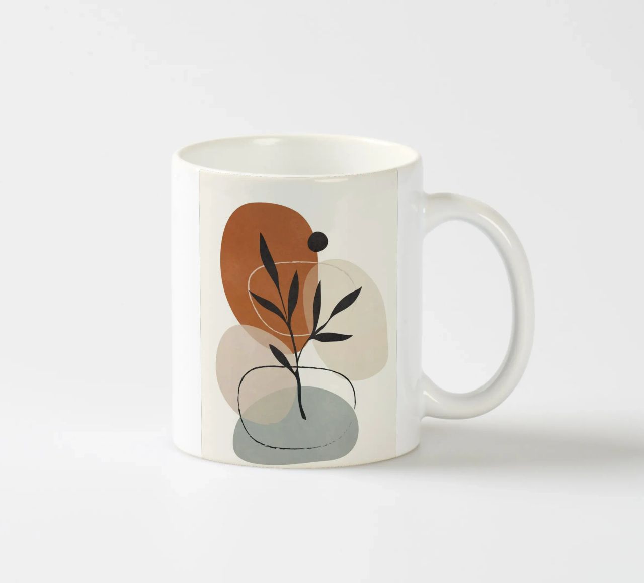 Persistence is fertile 2 tazza in ceramica da Flow Line
