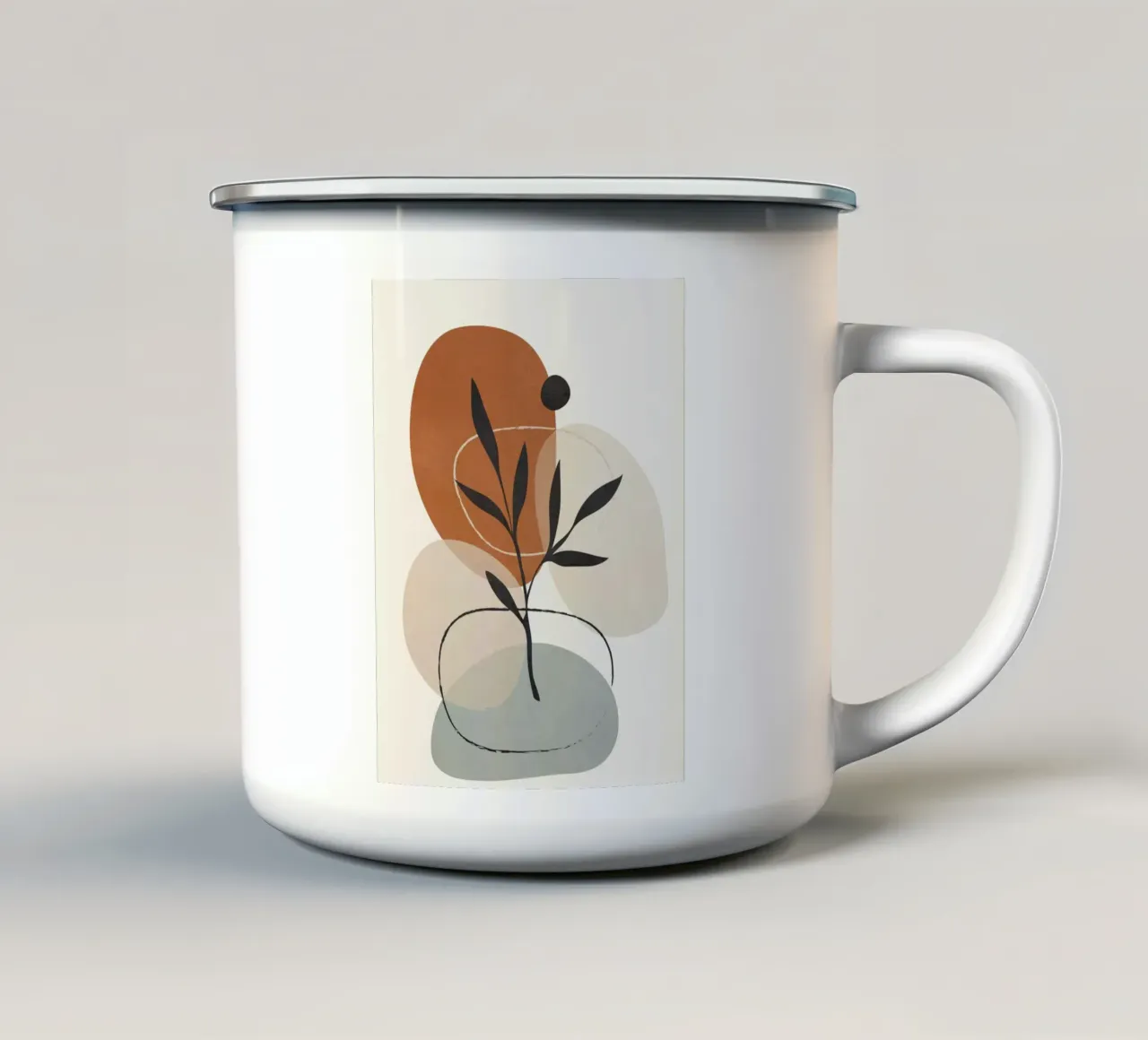 Persistence is fertile 2 tazza in smalto da Flow Line