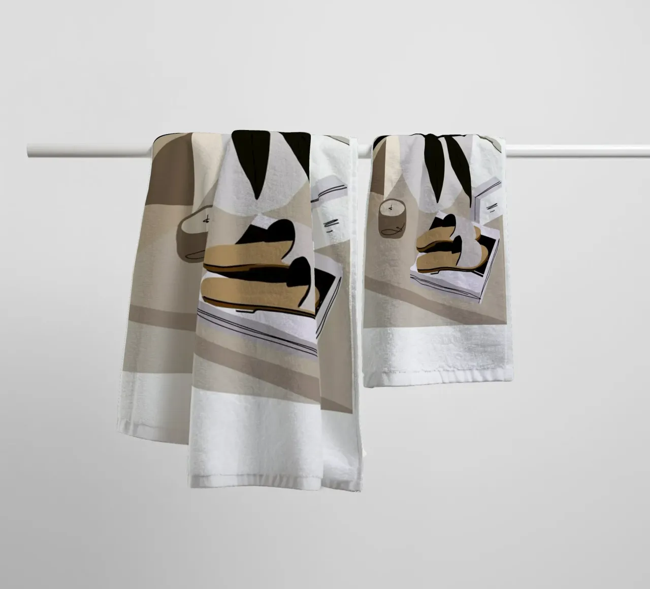 Holiday towel by Pure
