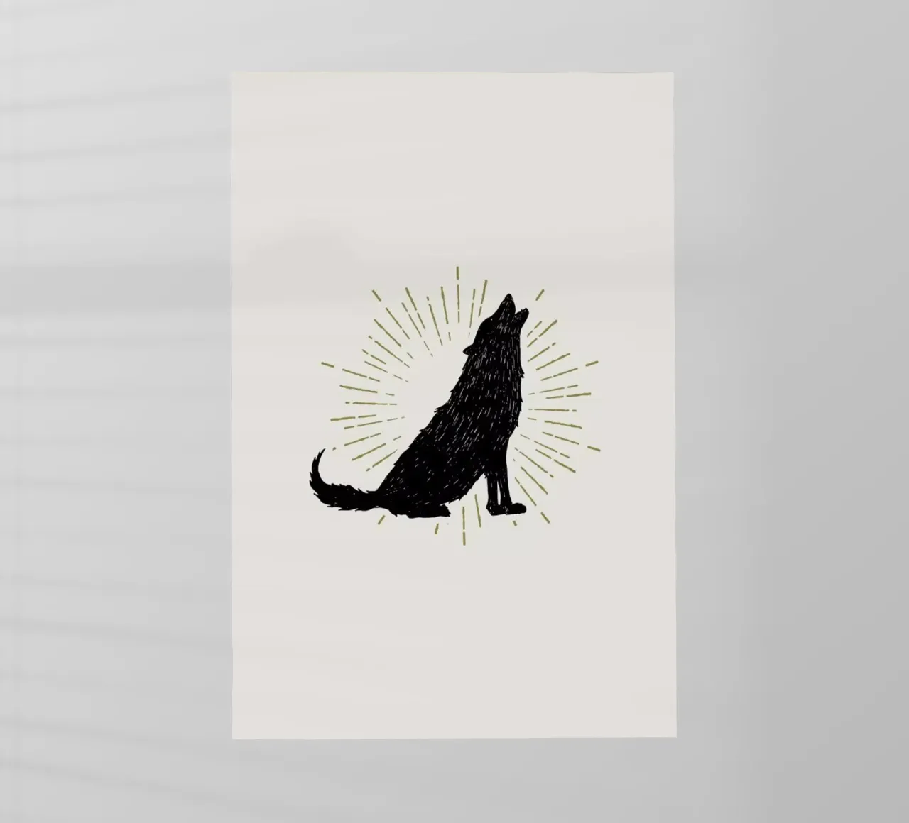 Wolf pellicola backlit da Pure