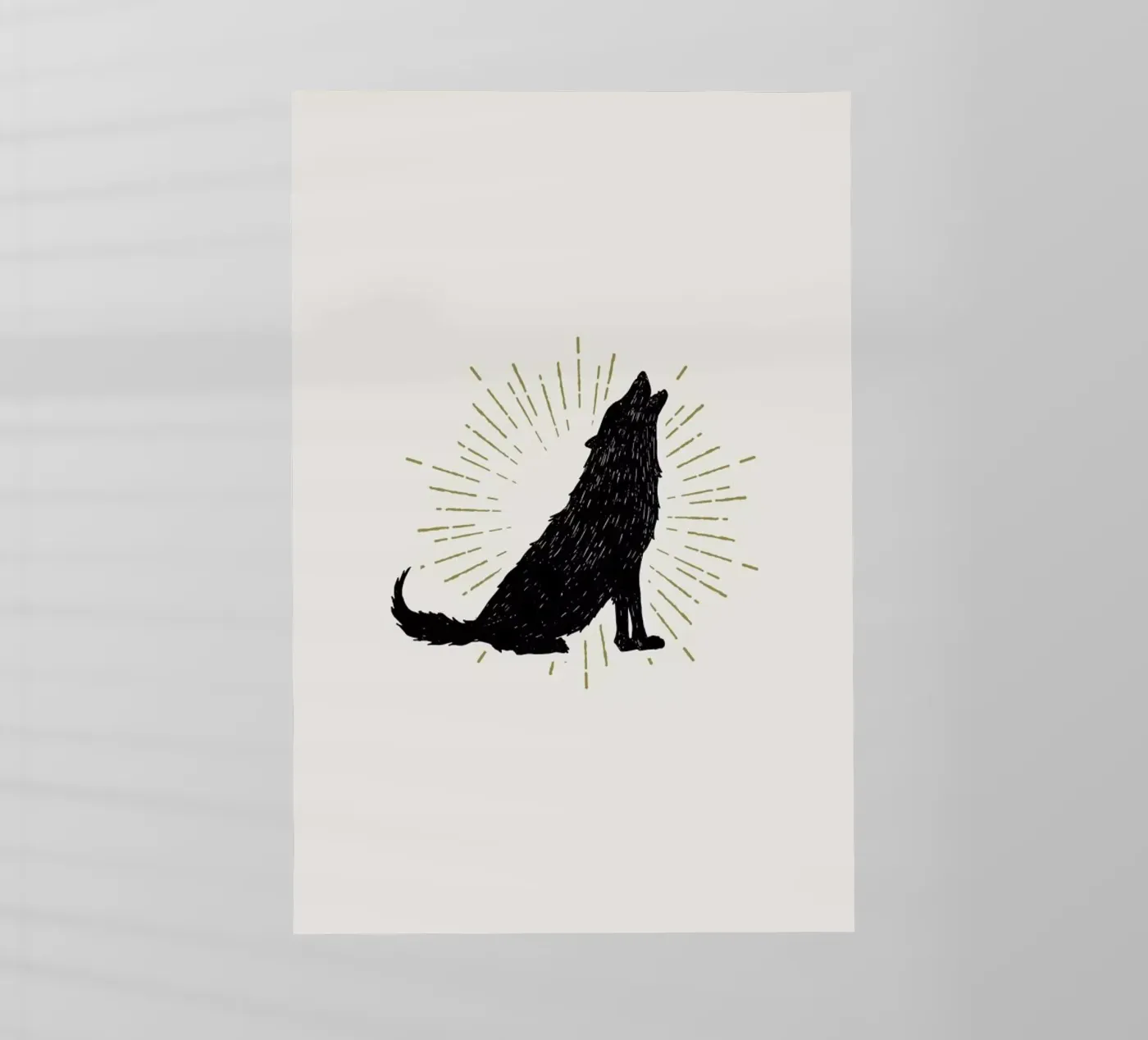 Wolf pellicola backlit da Pure