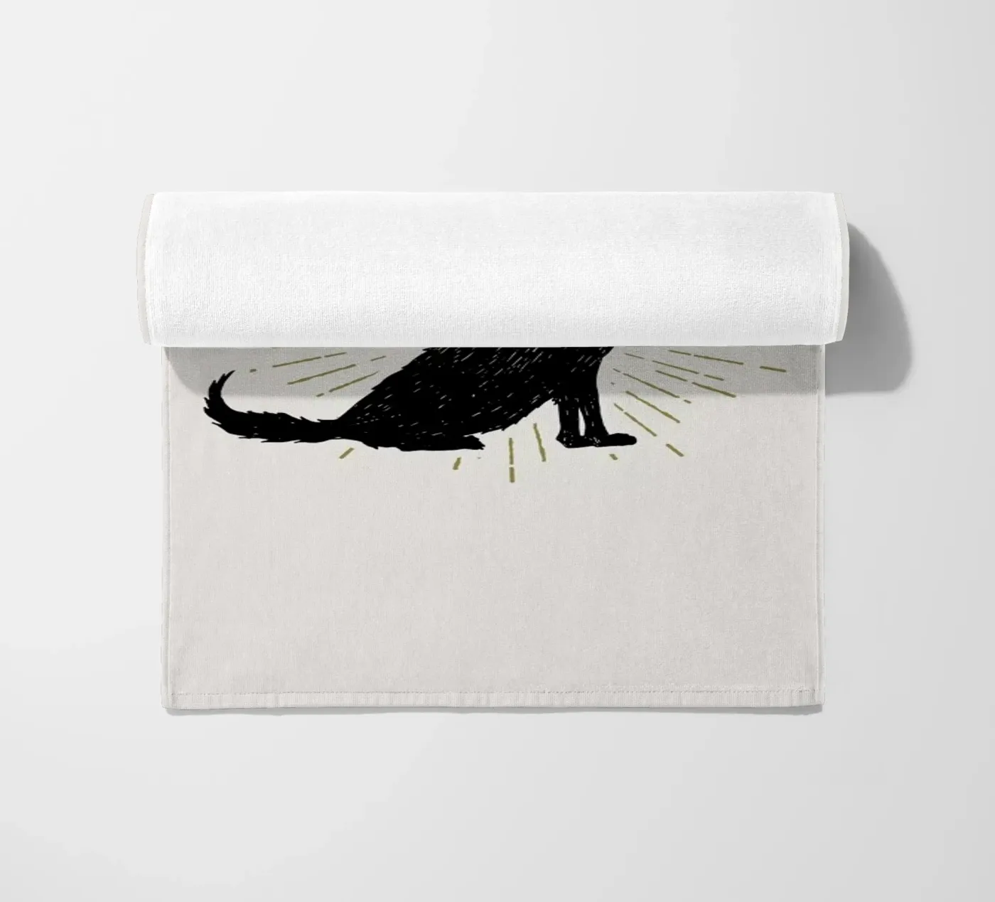 Wolf serviette de plage de Pure