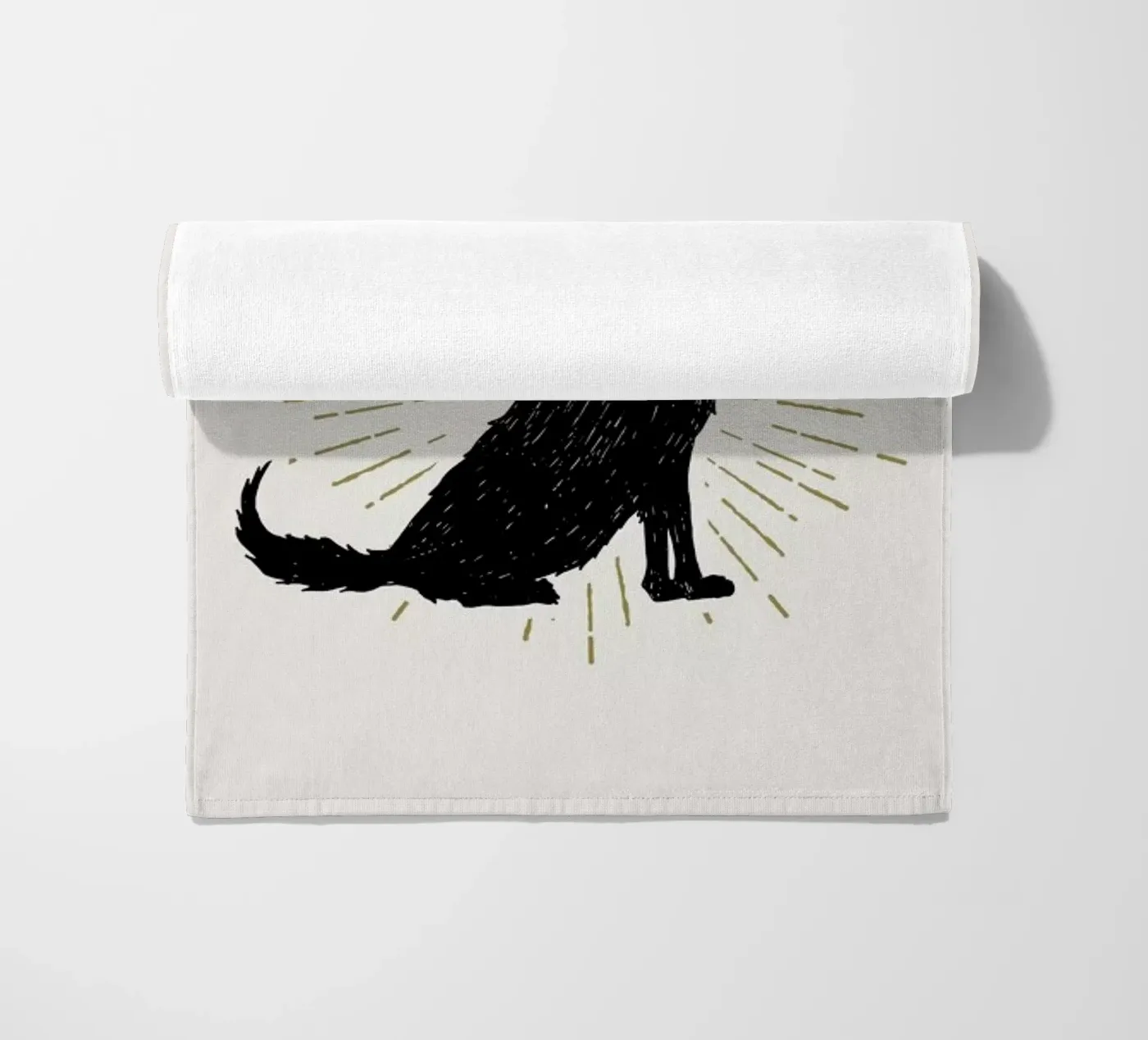 Wolf serviette de plage de Pure