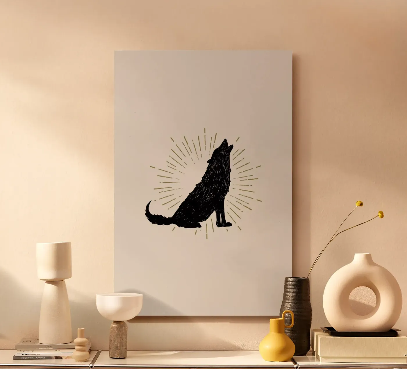 Wolf forex-plaat van Pure