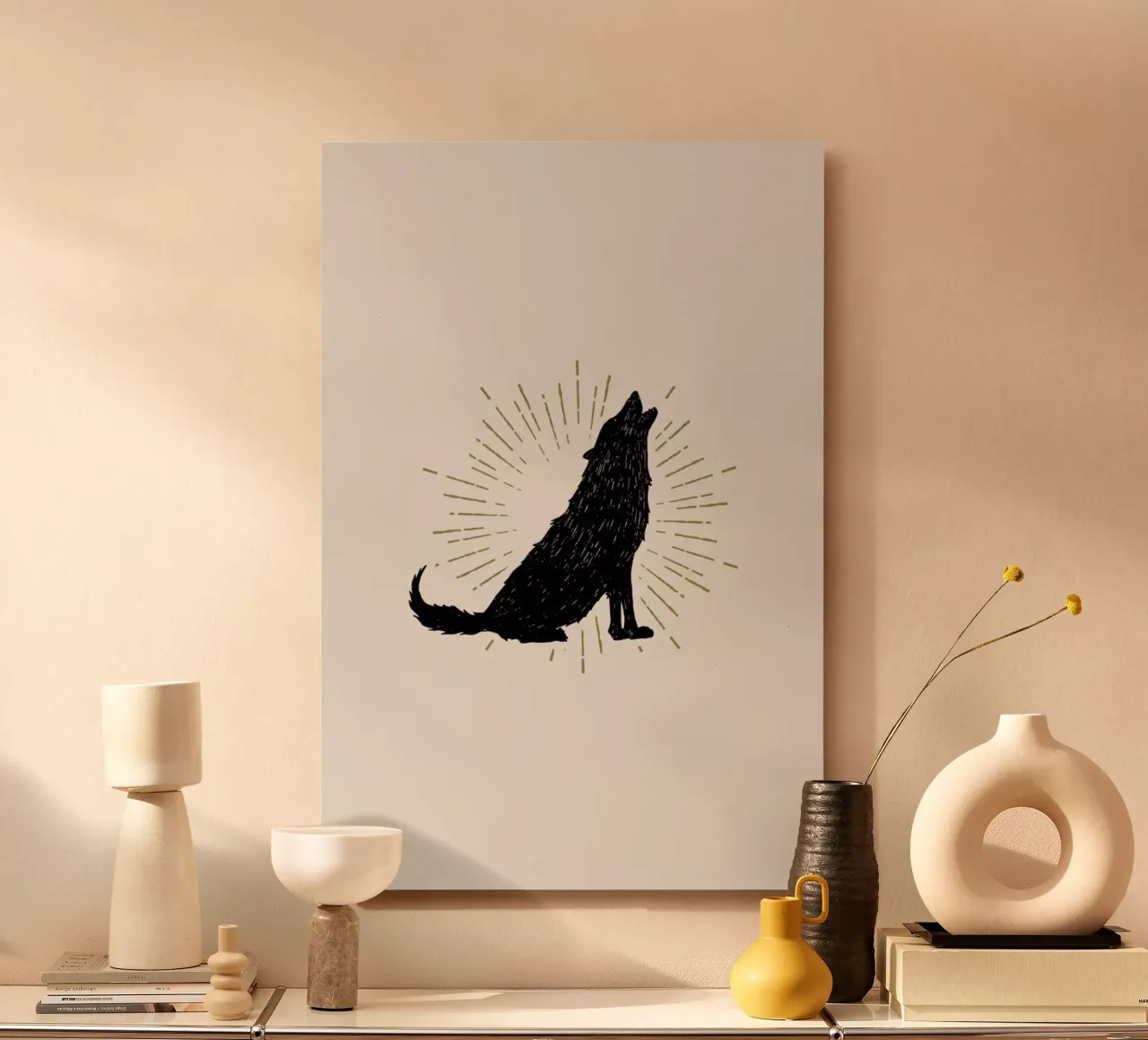 Wolf alluminio dibond da Pure