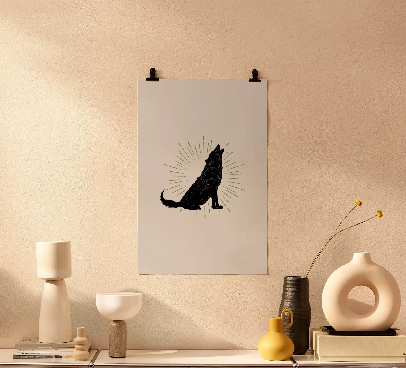 Wolf Poster von Pure