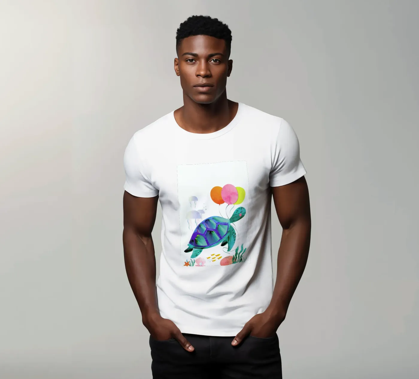 Turtle t-shirt da Rocket68