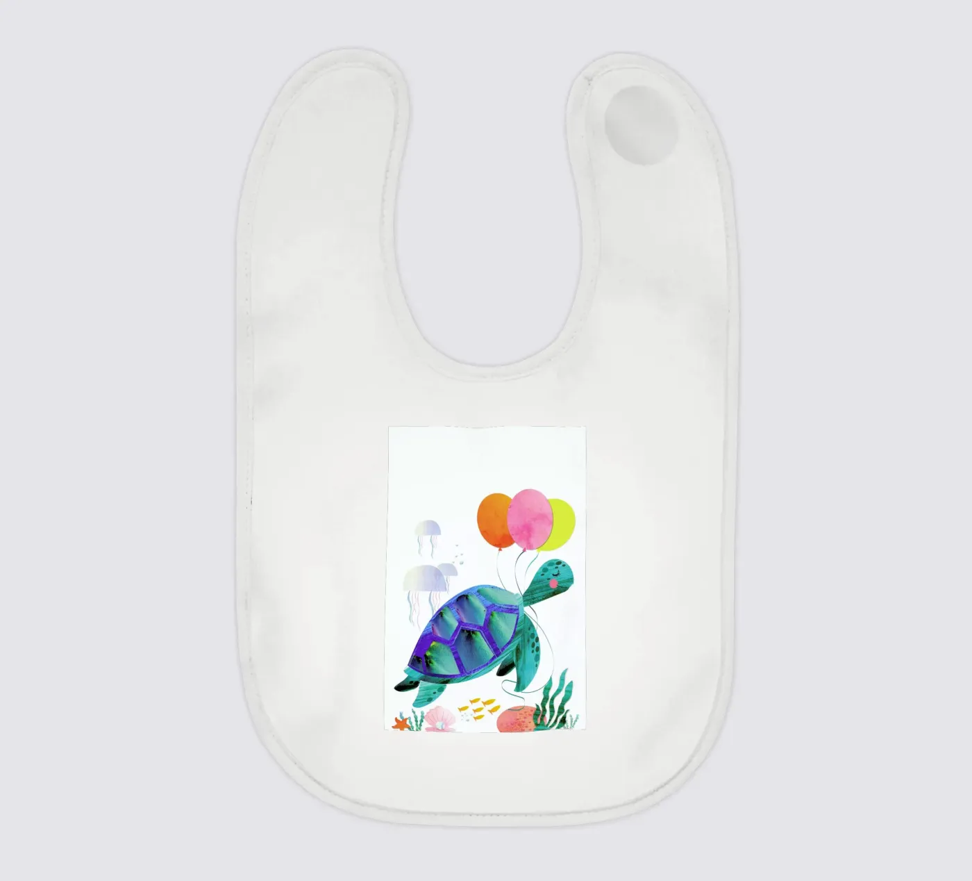 Turtle baby slabbetje van Rocket68