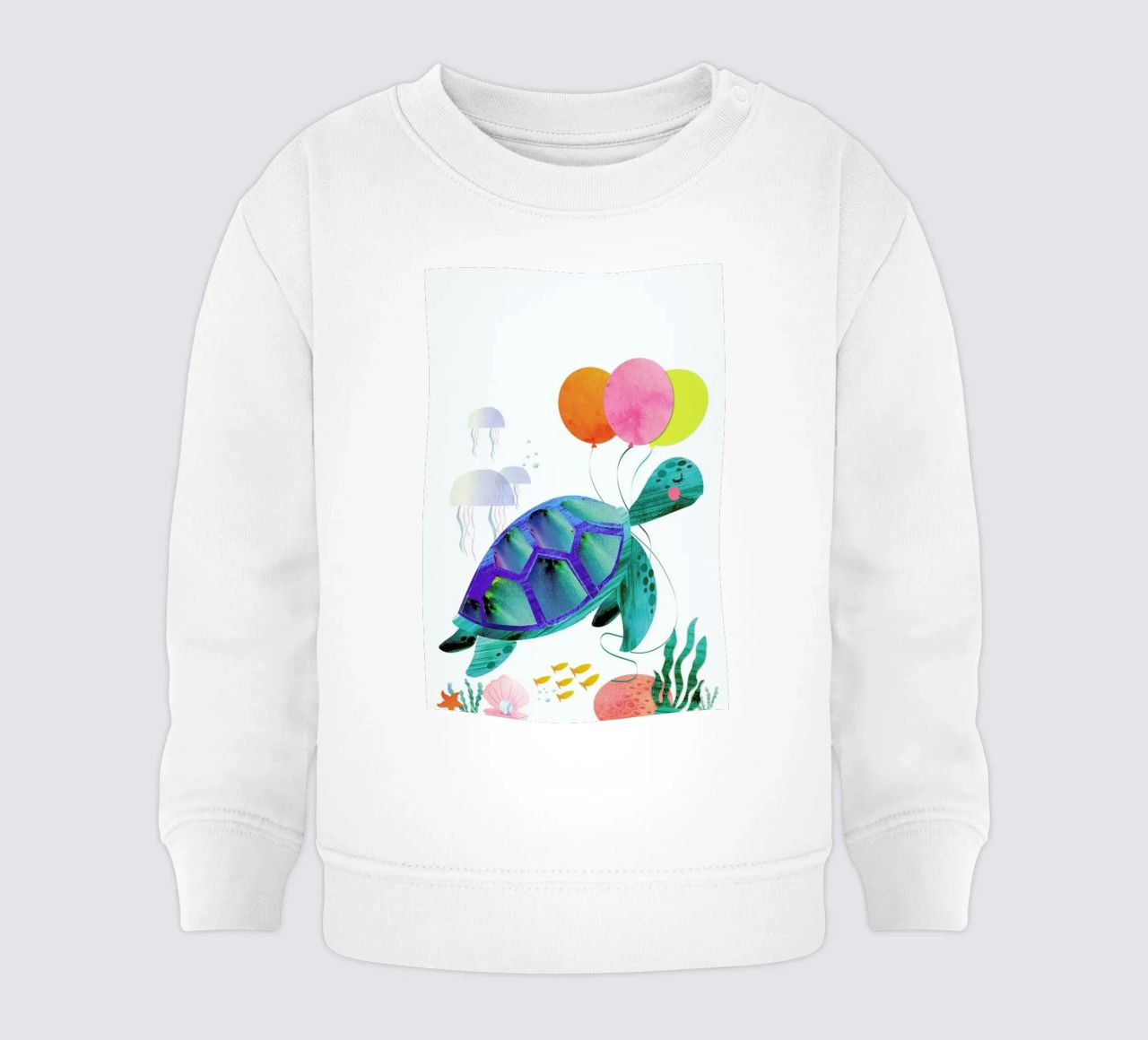 Turtle felpa neonato da Rocket68