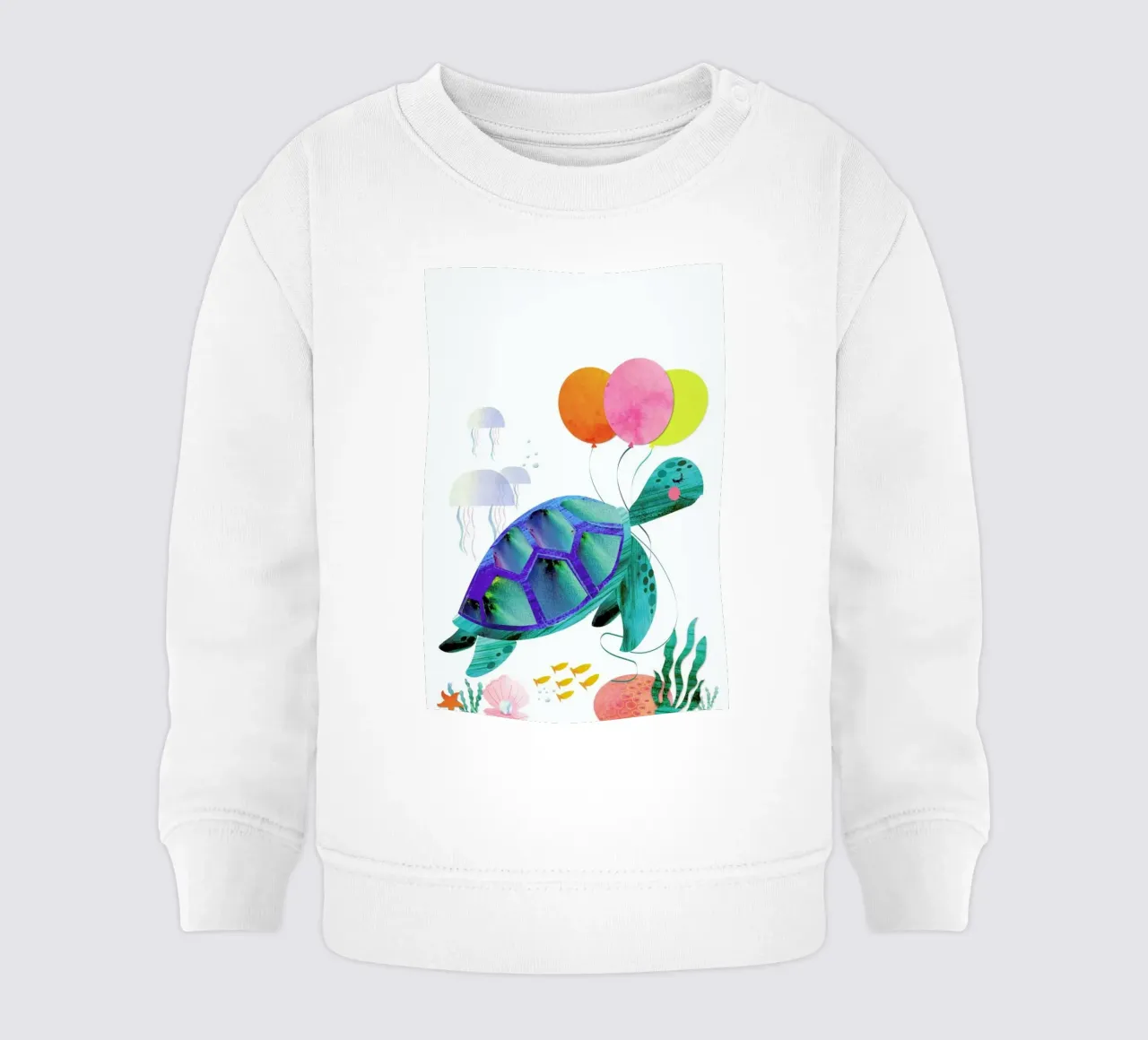 Turtle Baby Sweatshirt von Rocket68
