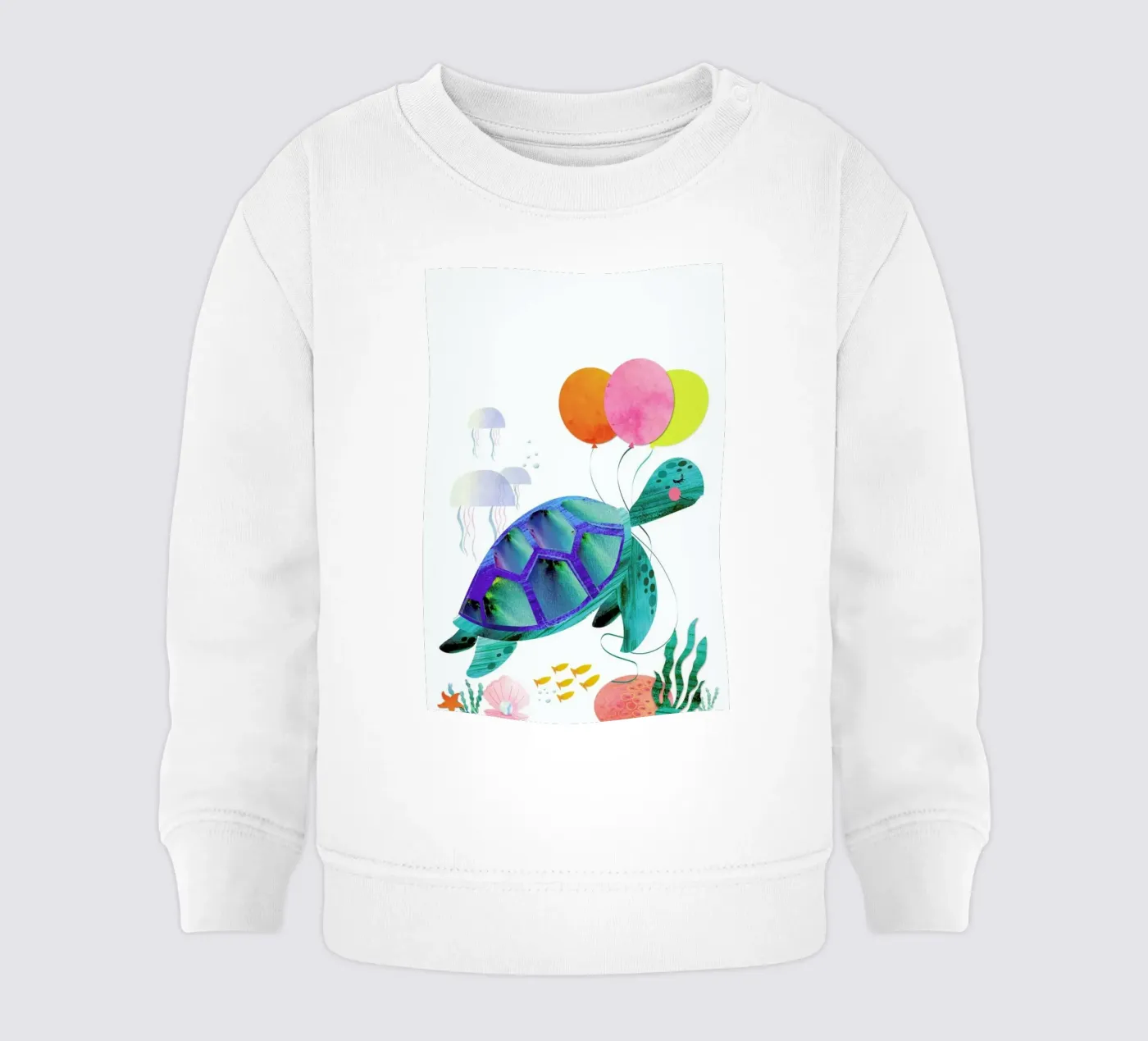 Turtle felpa neonato da Rocket68