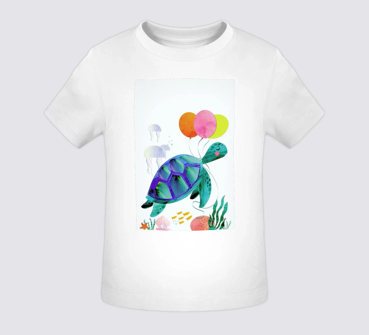 Turtle maglietta neonato da Rocket68