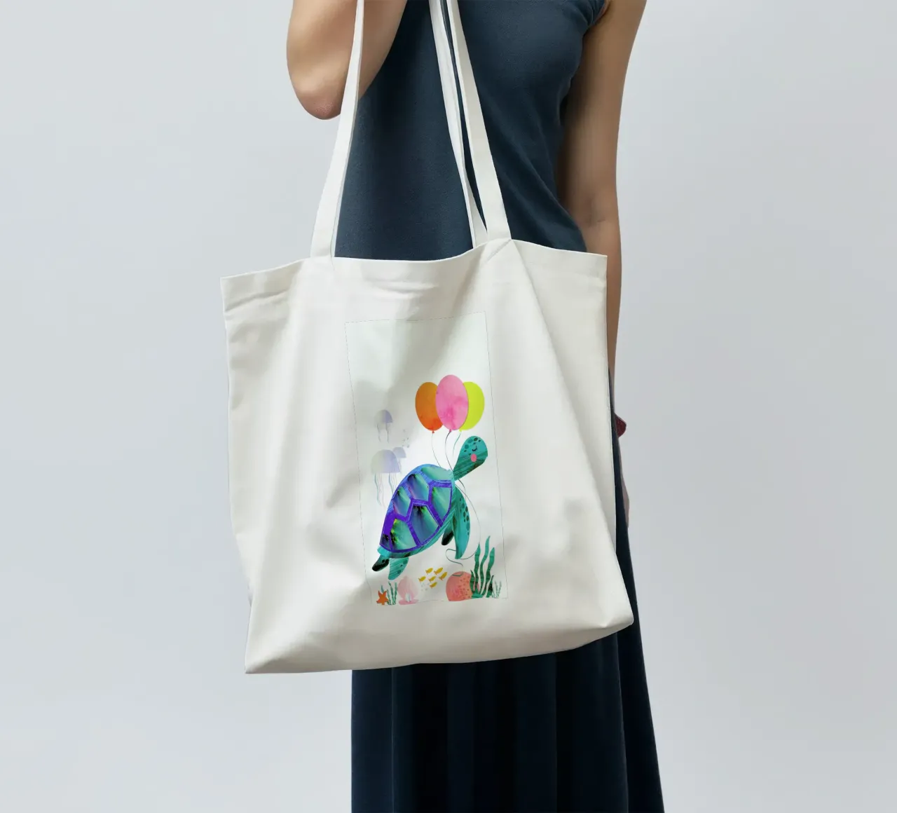 Turtle tote bag by Rocket68