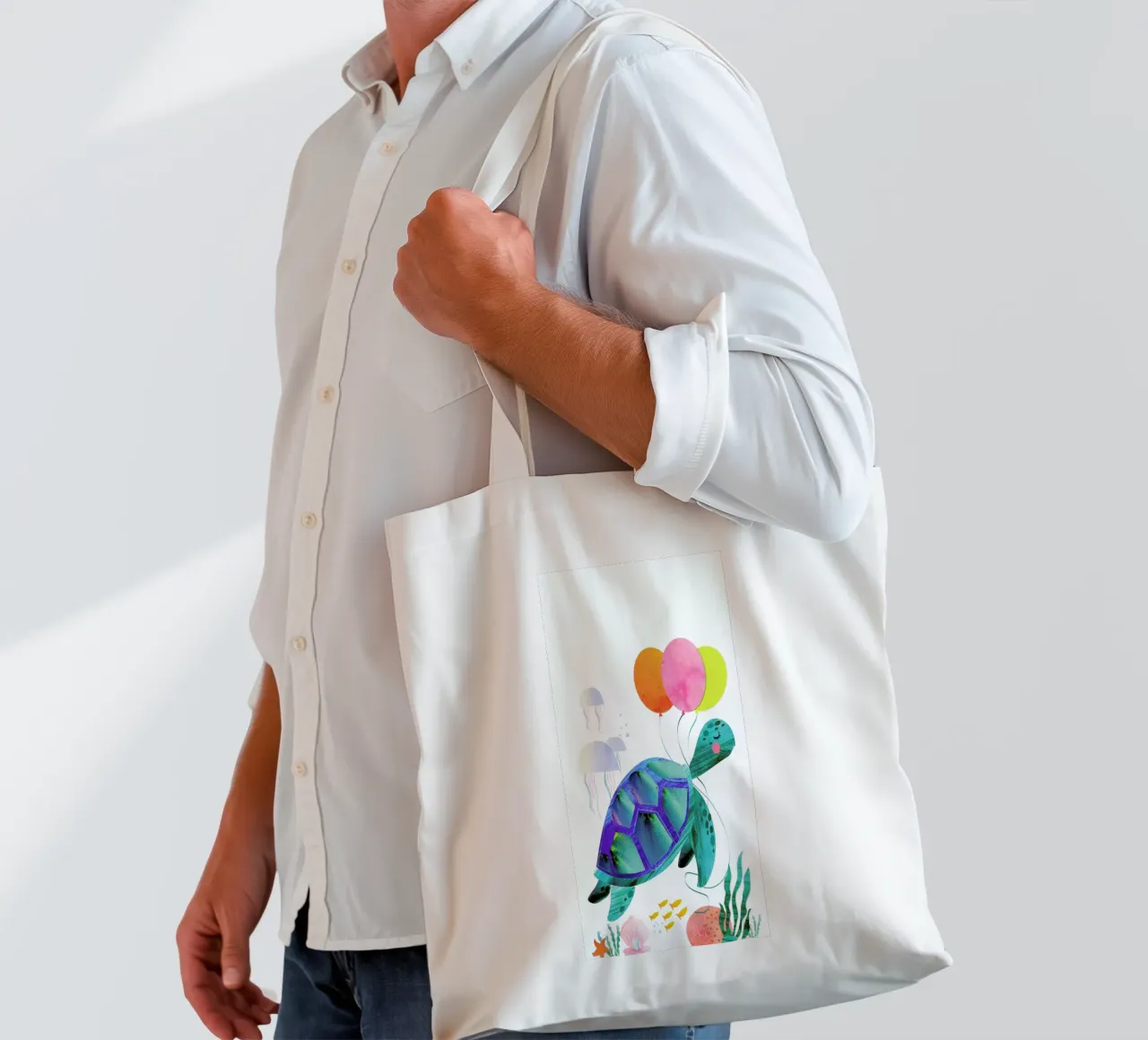 Turtle tote bag by Rocket68