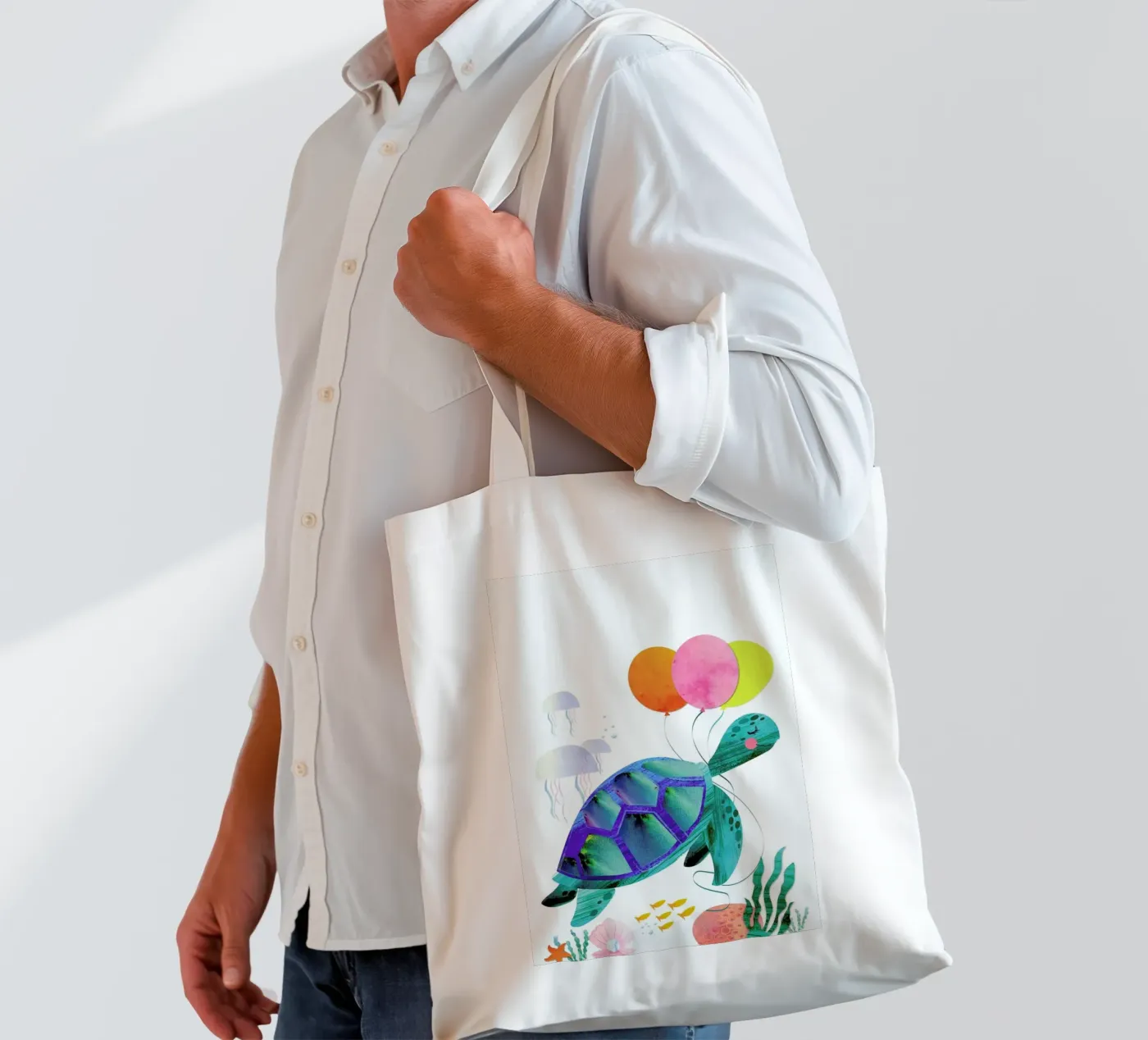 Turtle tote bag by Rocket68