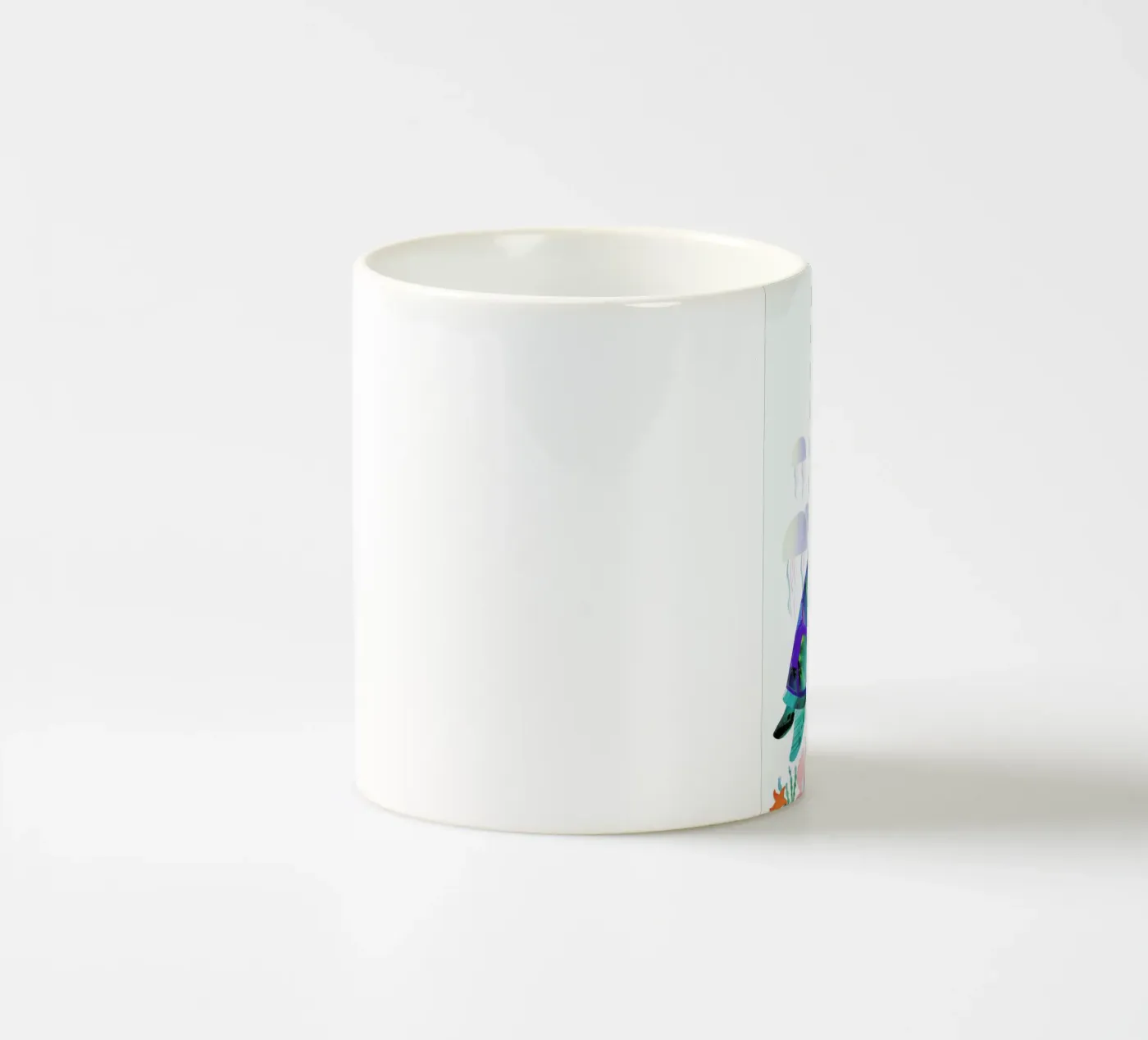Turtle ceramic mug by Rocket68