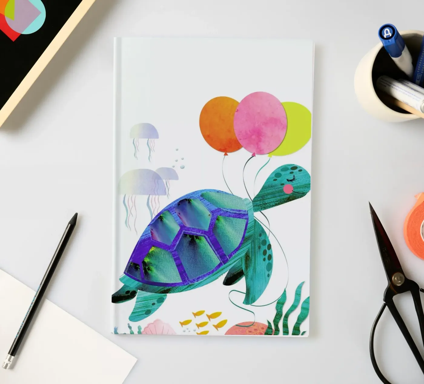 Turtle Notizbuch von Rocket68