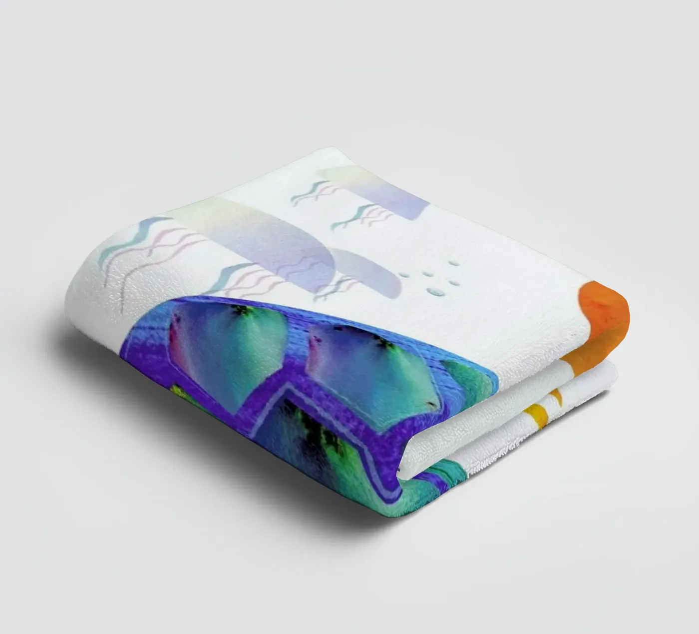 Turtle badhanddoek van Rocket68