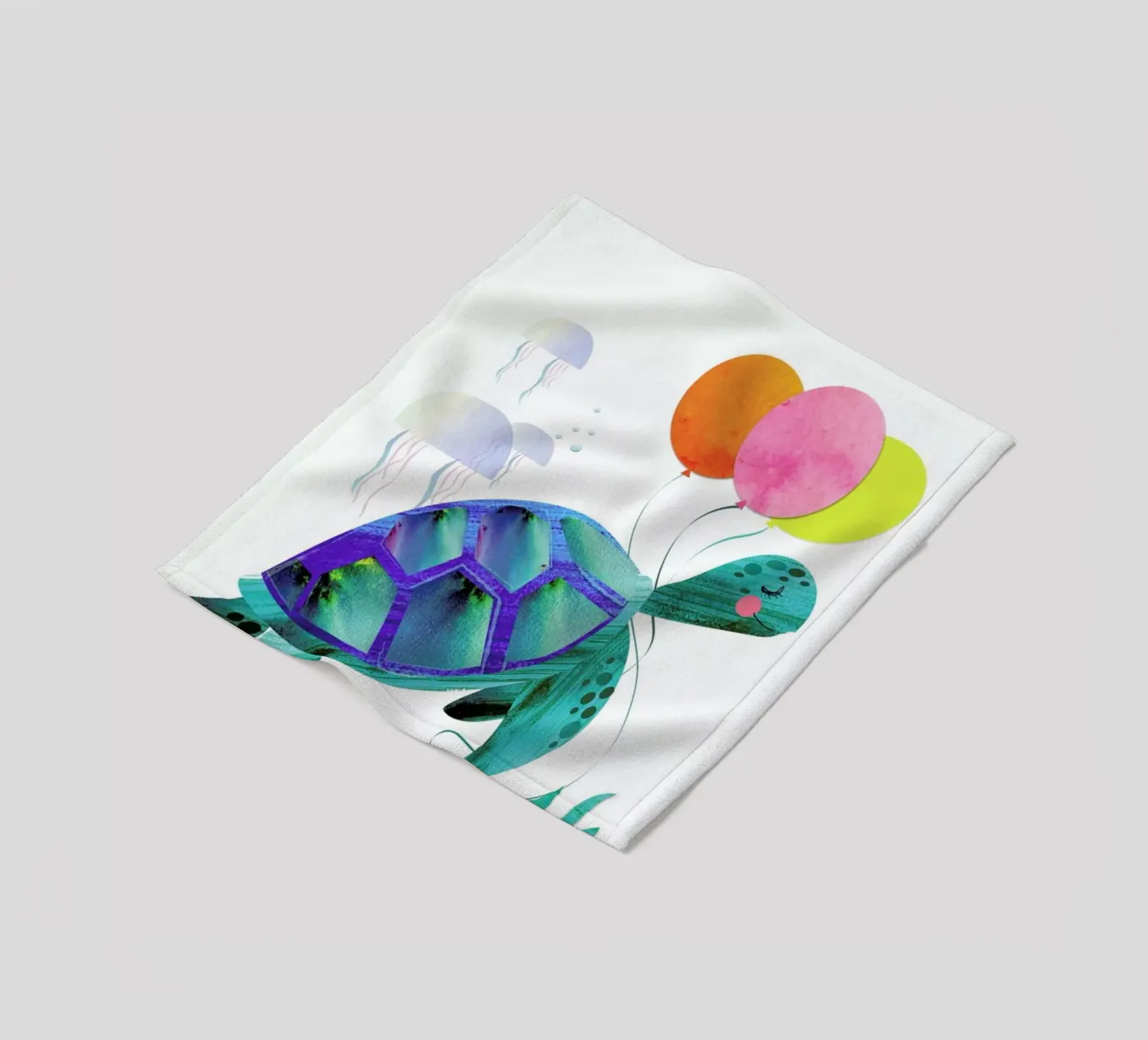 Turtle Fleecedecke von Rocket68