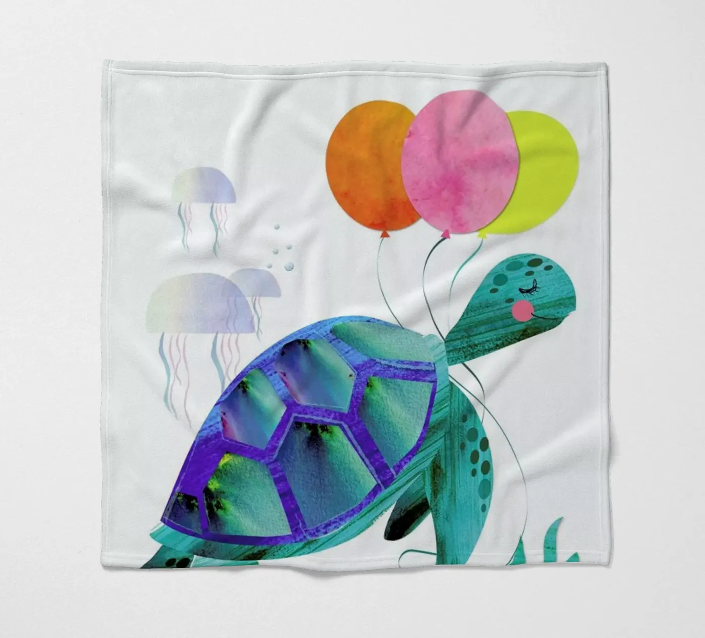Turtle Fleecedecke von Rocket68