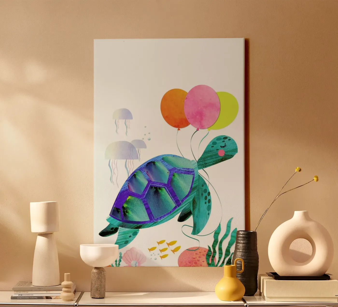 Turtle canvas by Rocket68