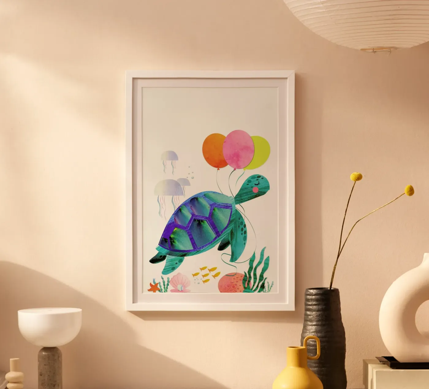 Turtle poster van Rocket68