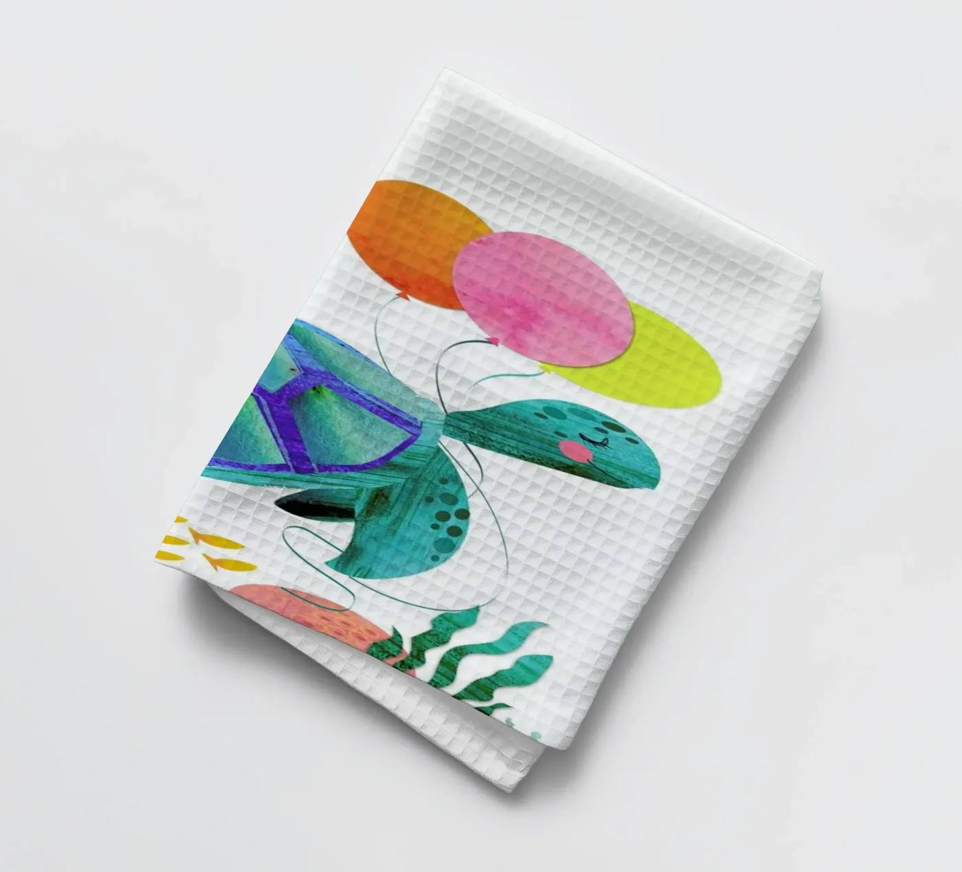 Turtle tea towel by Rocket68