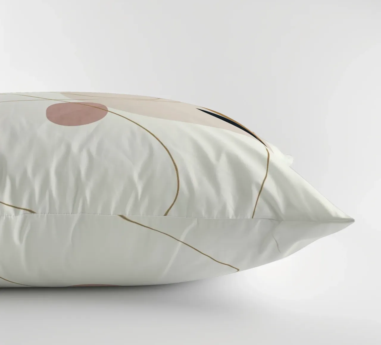 Abstract Minimal Art cuscino da Flow Line