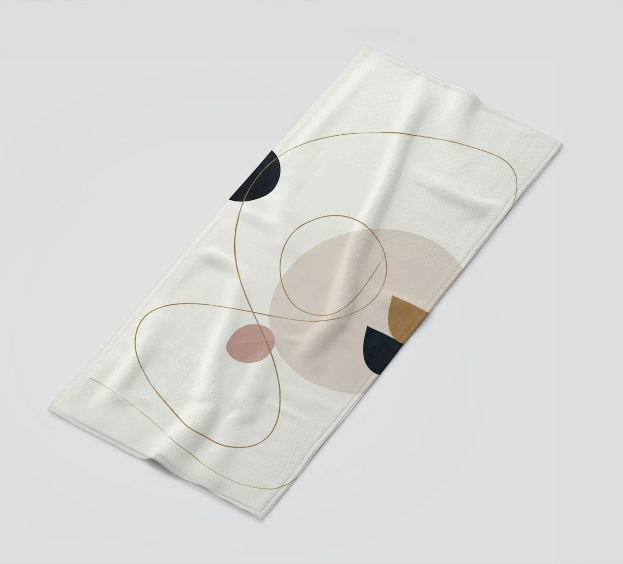 Abstract Minimal Art telo mare da Flow Line