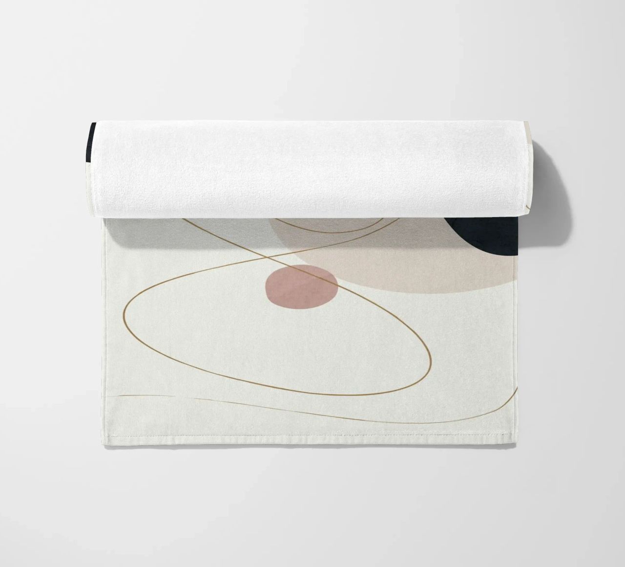 Abstract Minimal Art telo mare da Flow Line
