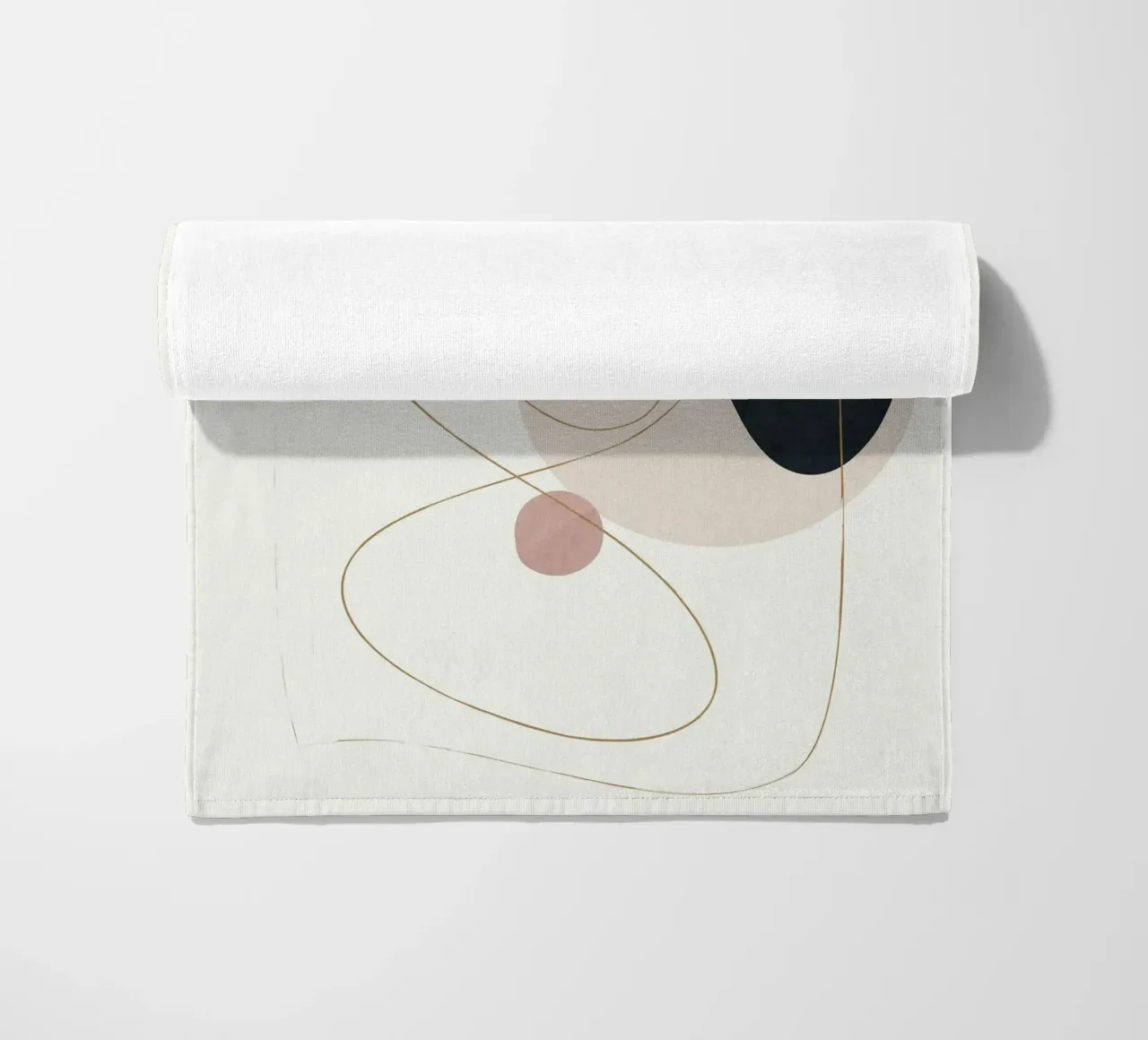Abstract Minimal Art telo mare da Flow Line