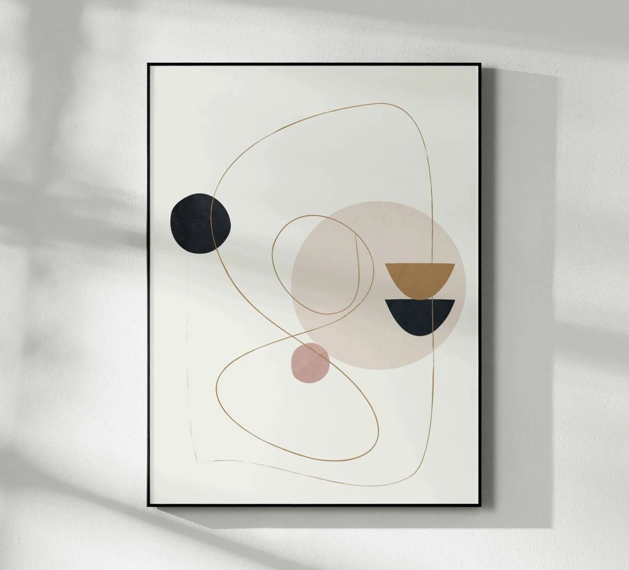 Abstract Minimal Art plexiglass da Flow Line
