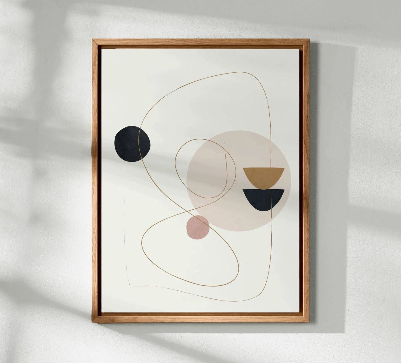 Abstract Minimal Art alluminio dibond da Flow Line