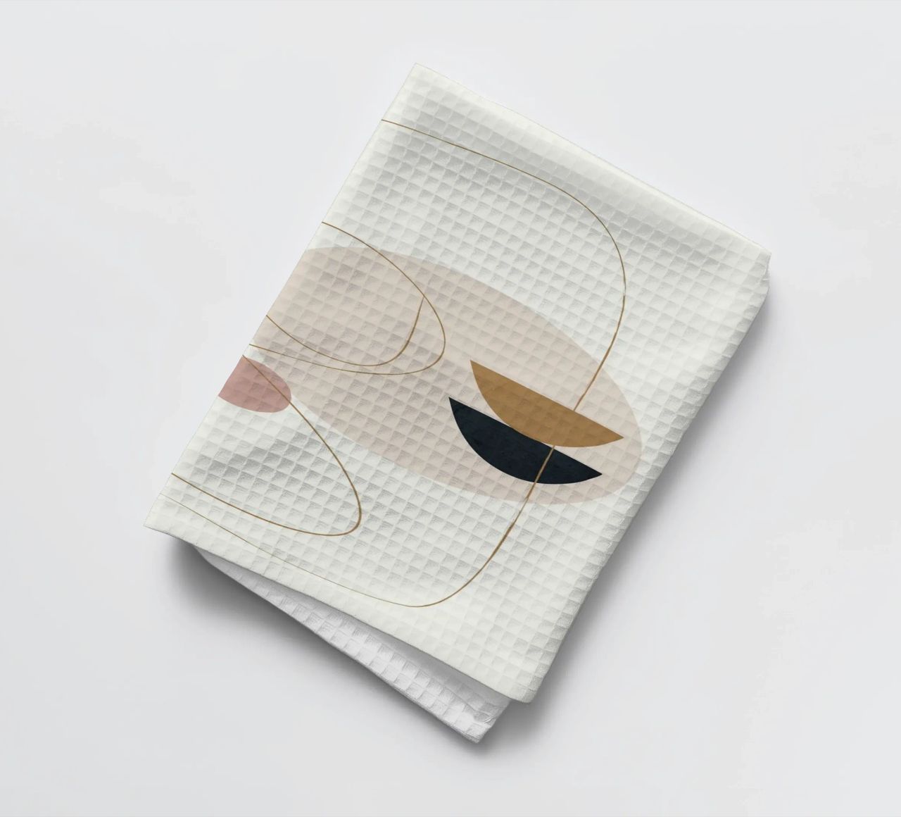 Abstract Minimal Art canovaccio da cucina da Flow Line
