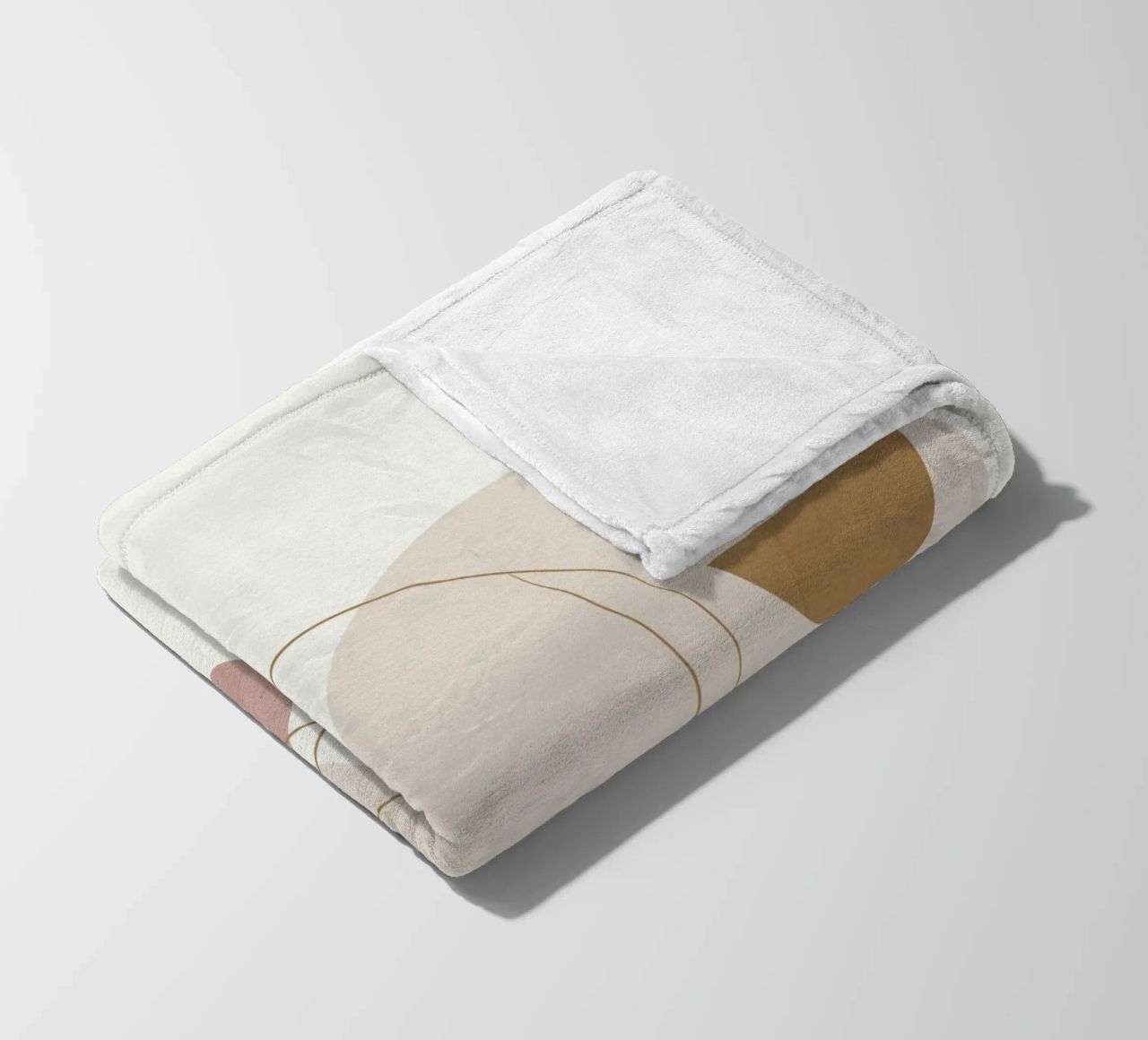 Abstract Minimal Art coperta in pile da Flow Line