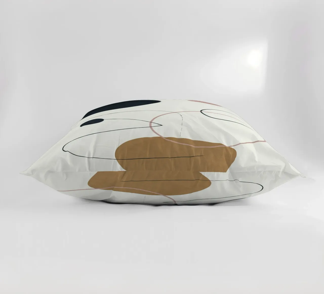 Abstract Minimal Art 2 cuscino da Flow Line