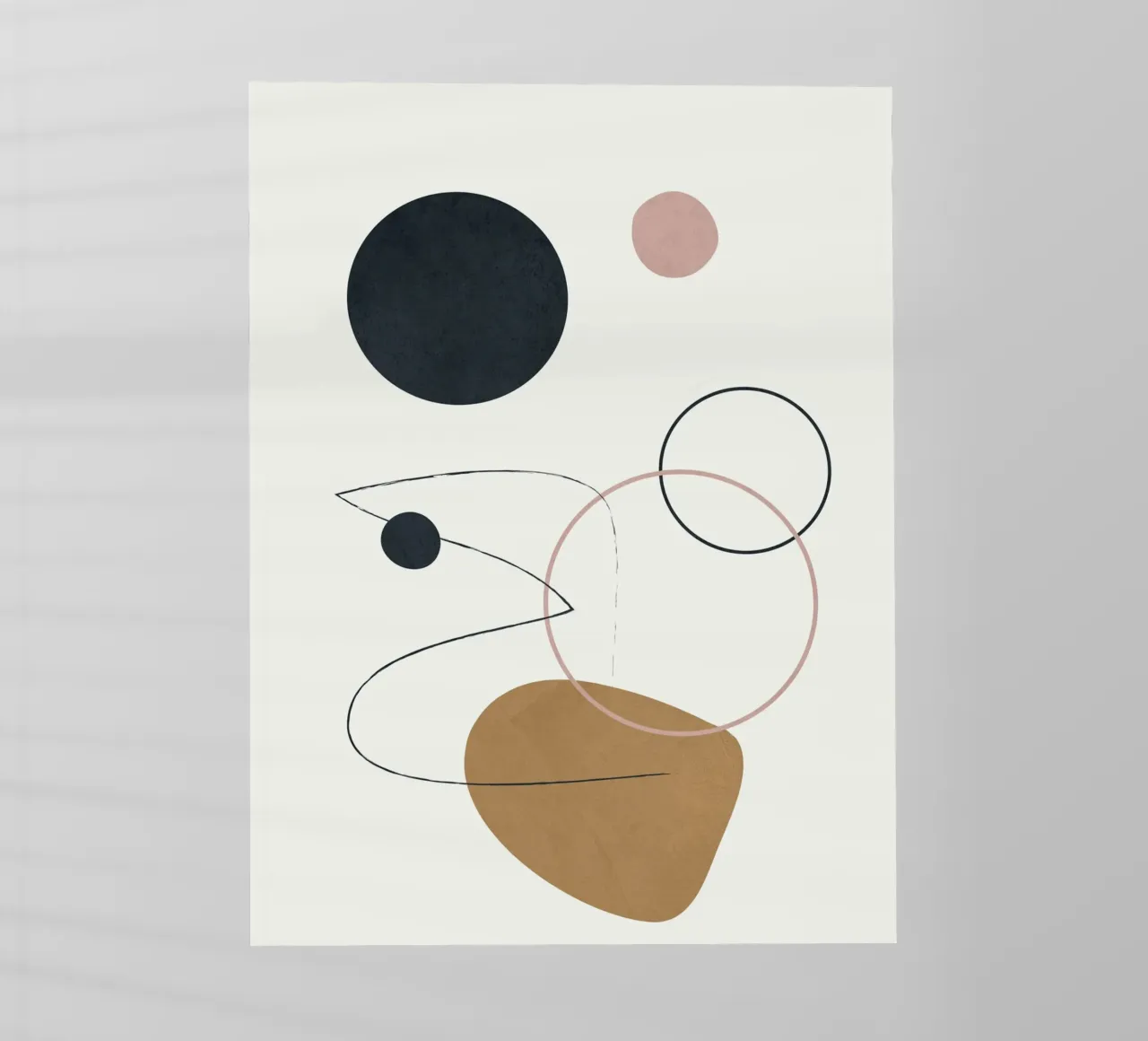 Abstract Minimal Art 2 pellicola backlit da Flow Line