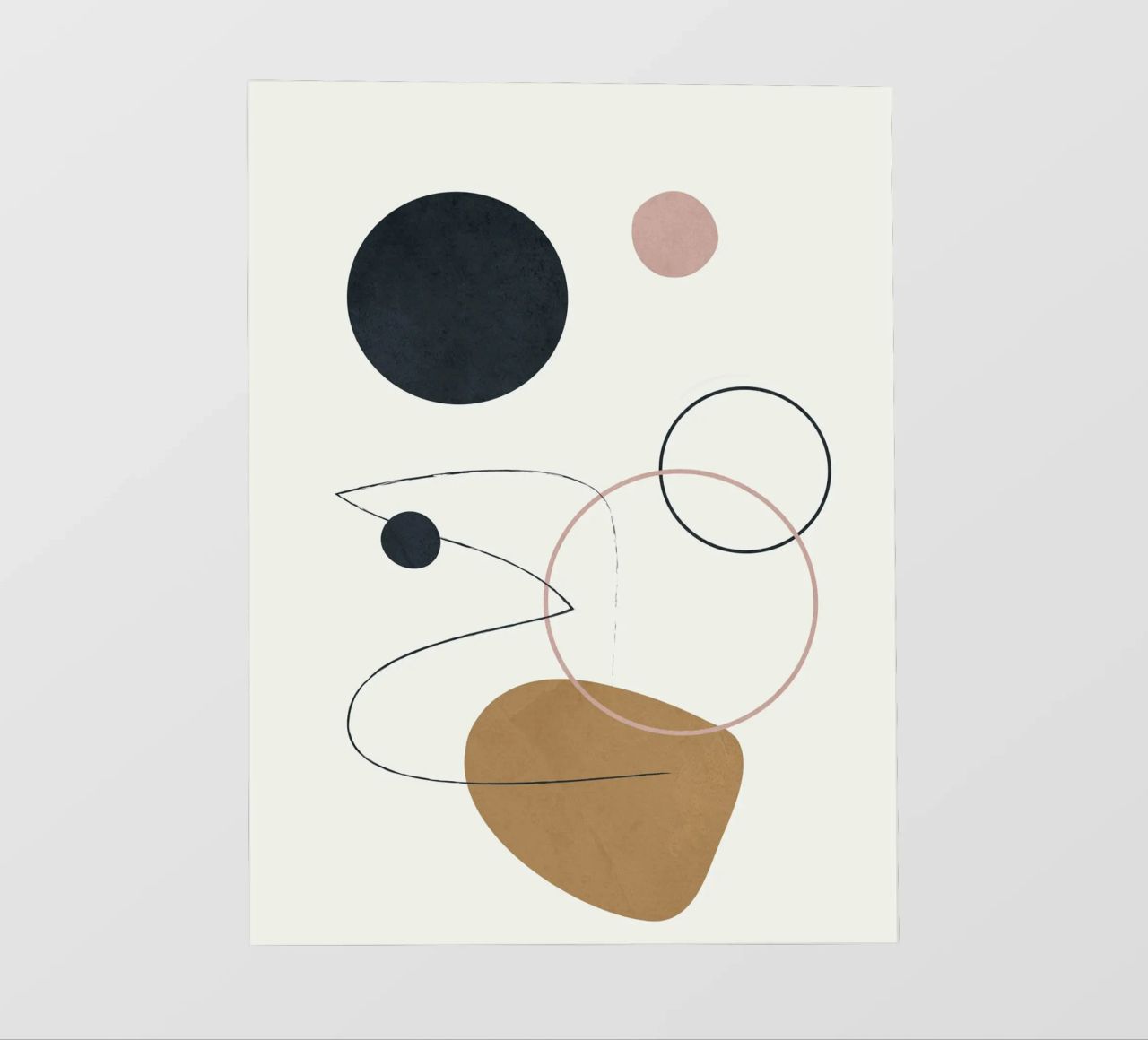 Abstract Minimal Art 2 pellicola backlit da Flow Line