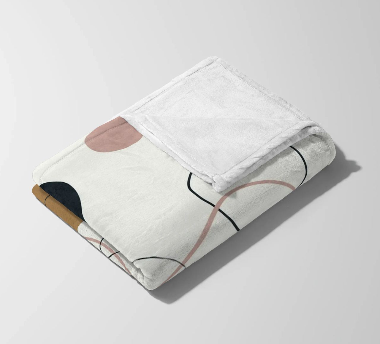 Abstract Minimal Art 2 coperta in pile da Flow Line