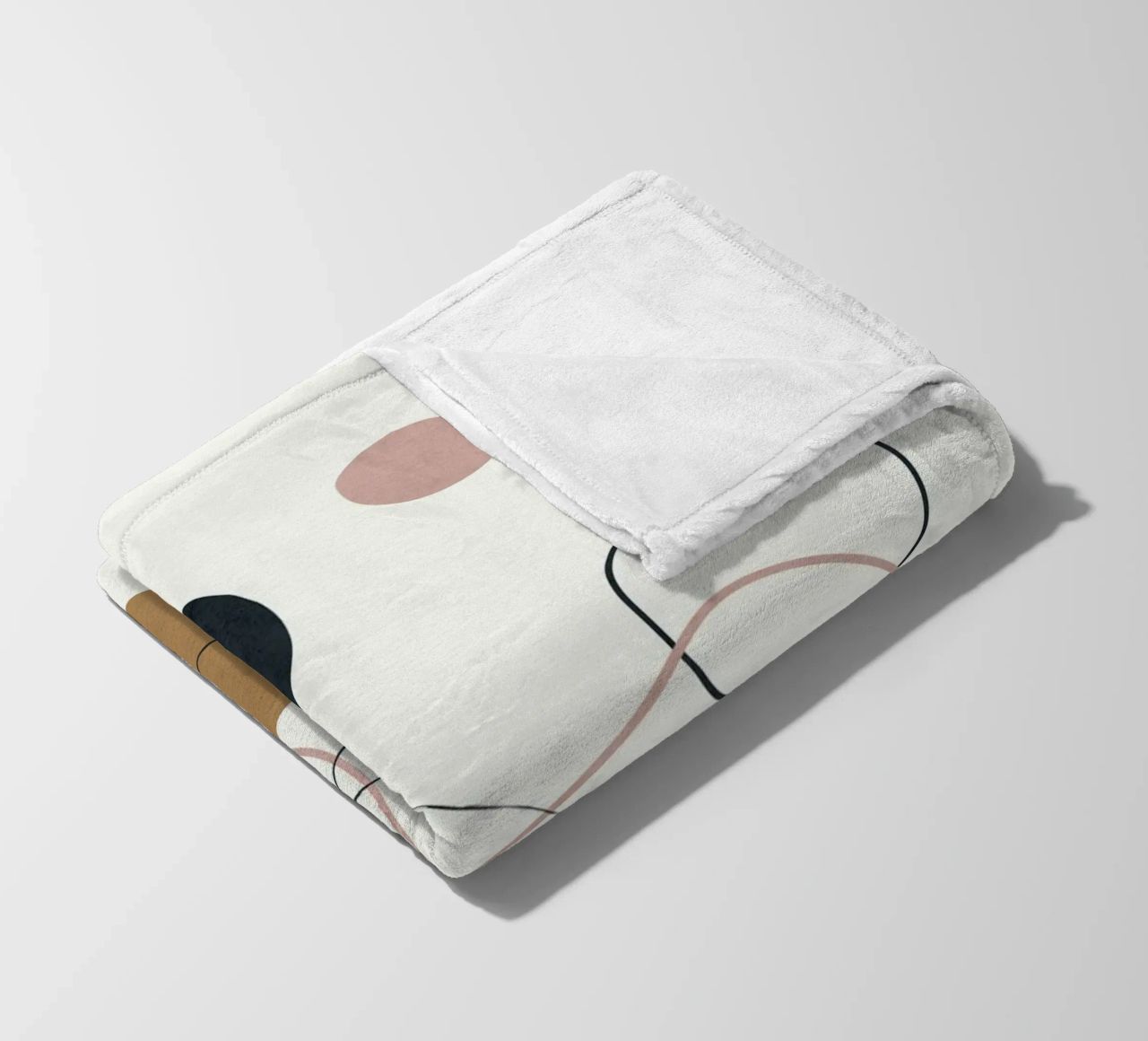Abstract Minimal Art 2 coperta in pile da Flow Line