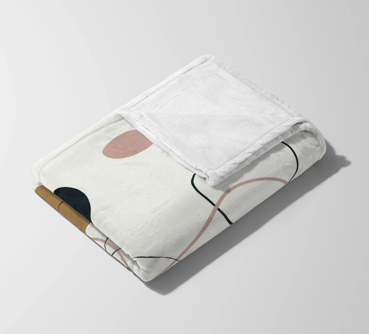 Abstract Minimal Art 2 coperta in pile da Flow Line
