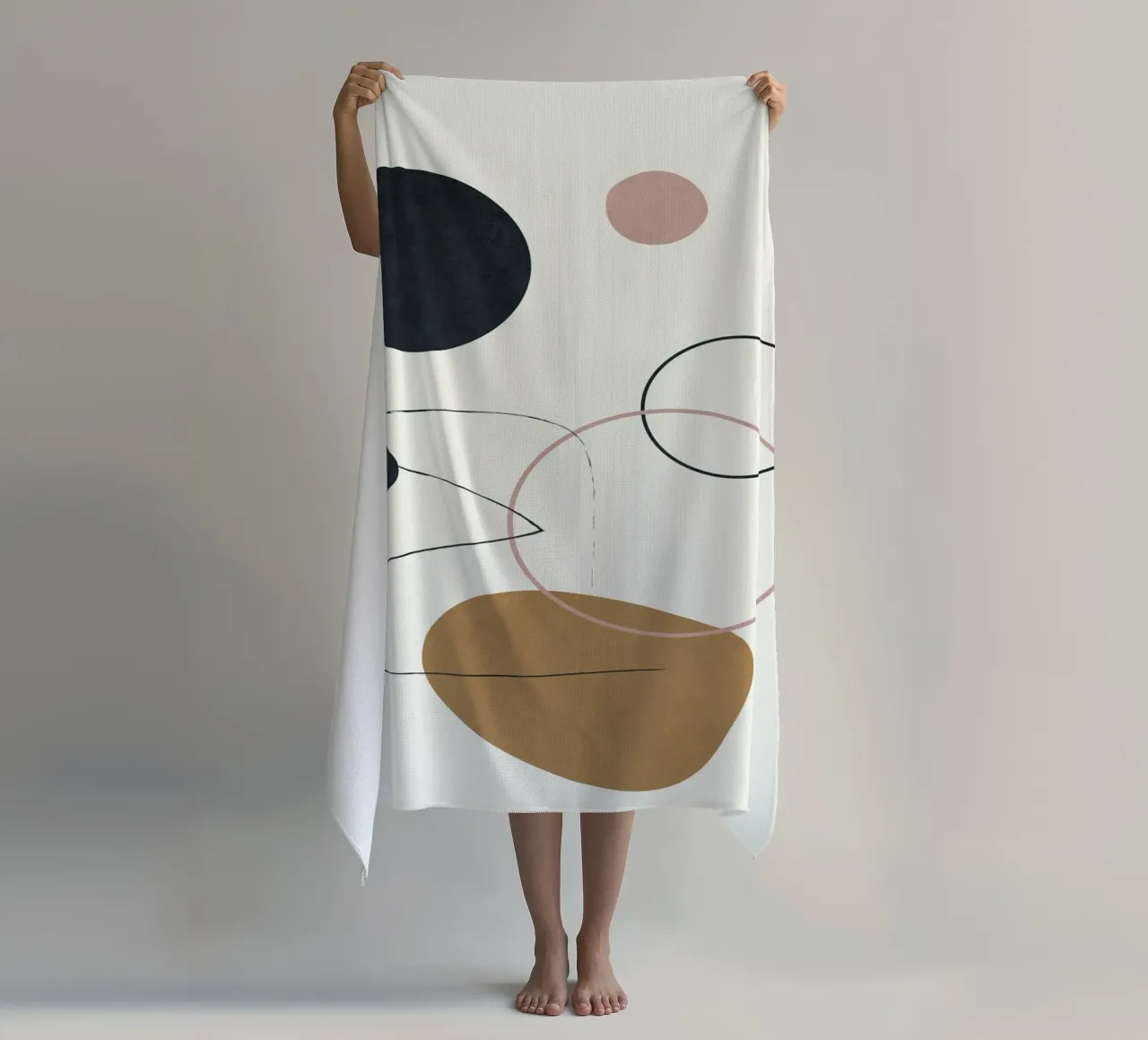 Abstract Minimal Art 2 telo mare da Flow Line