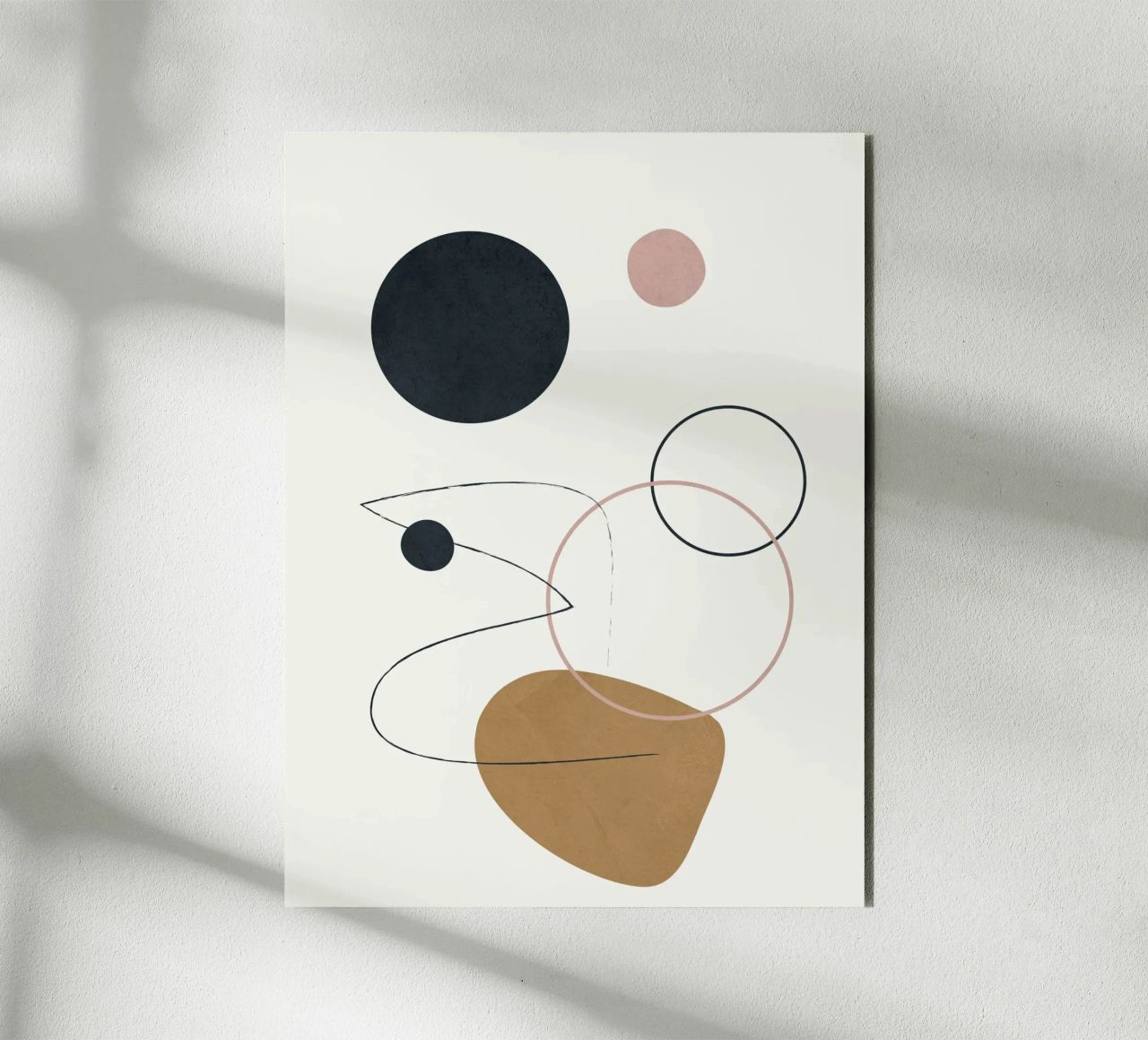 Abstract Minimal Art 2 alluminio dibond da Flow Line
