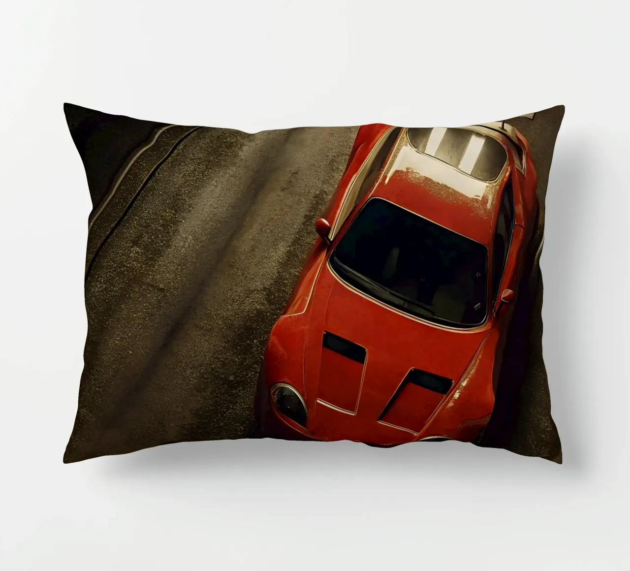 Auto da corsa rossa cuscino da CAR EDITION