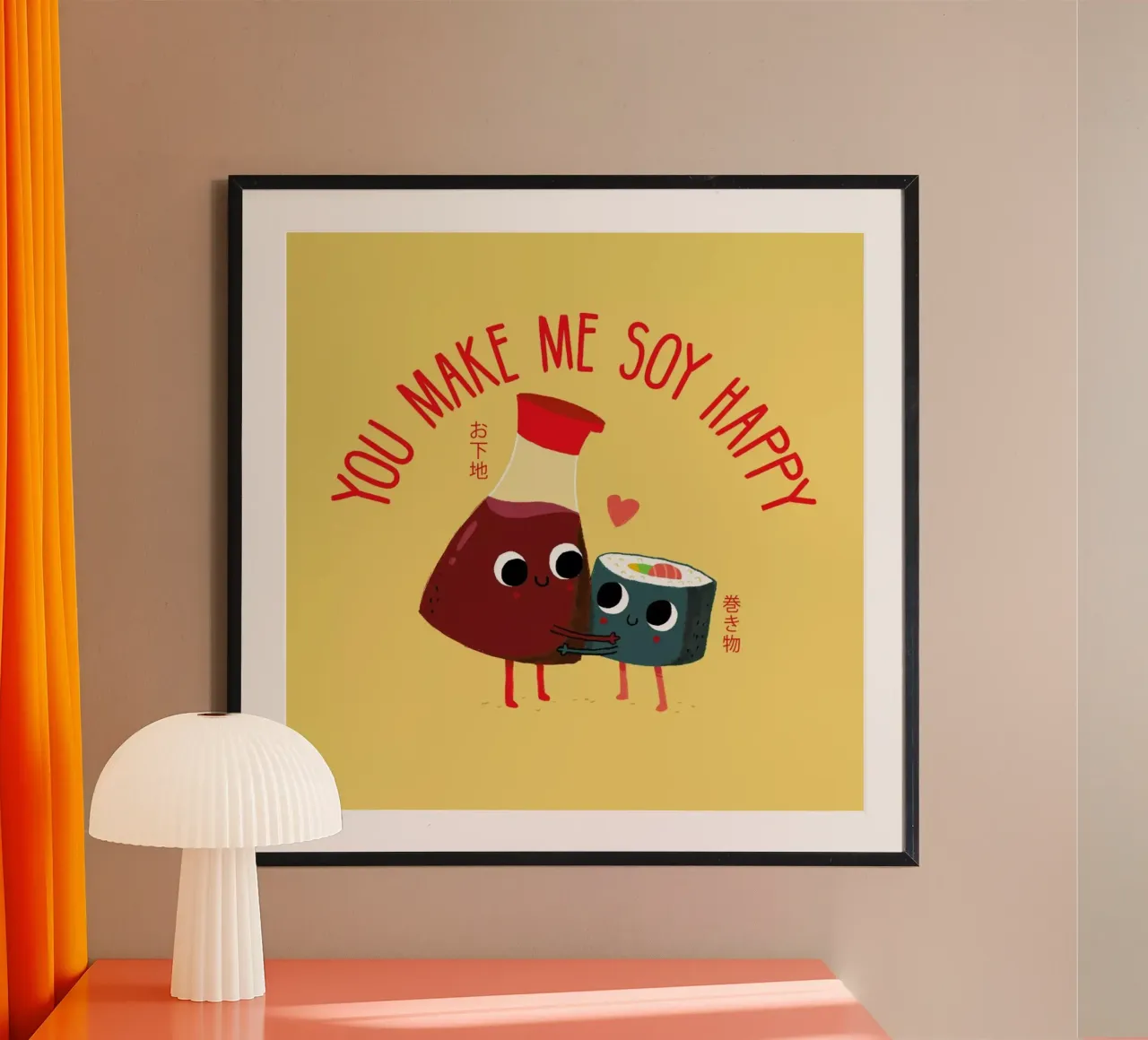 Soy Happy carta hahnemühle da DinoMike