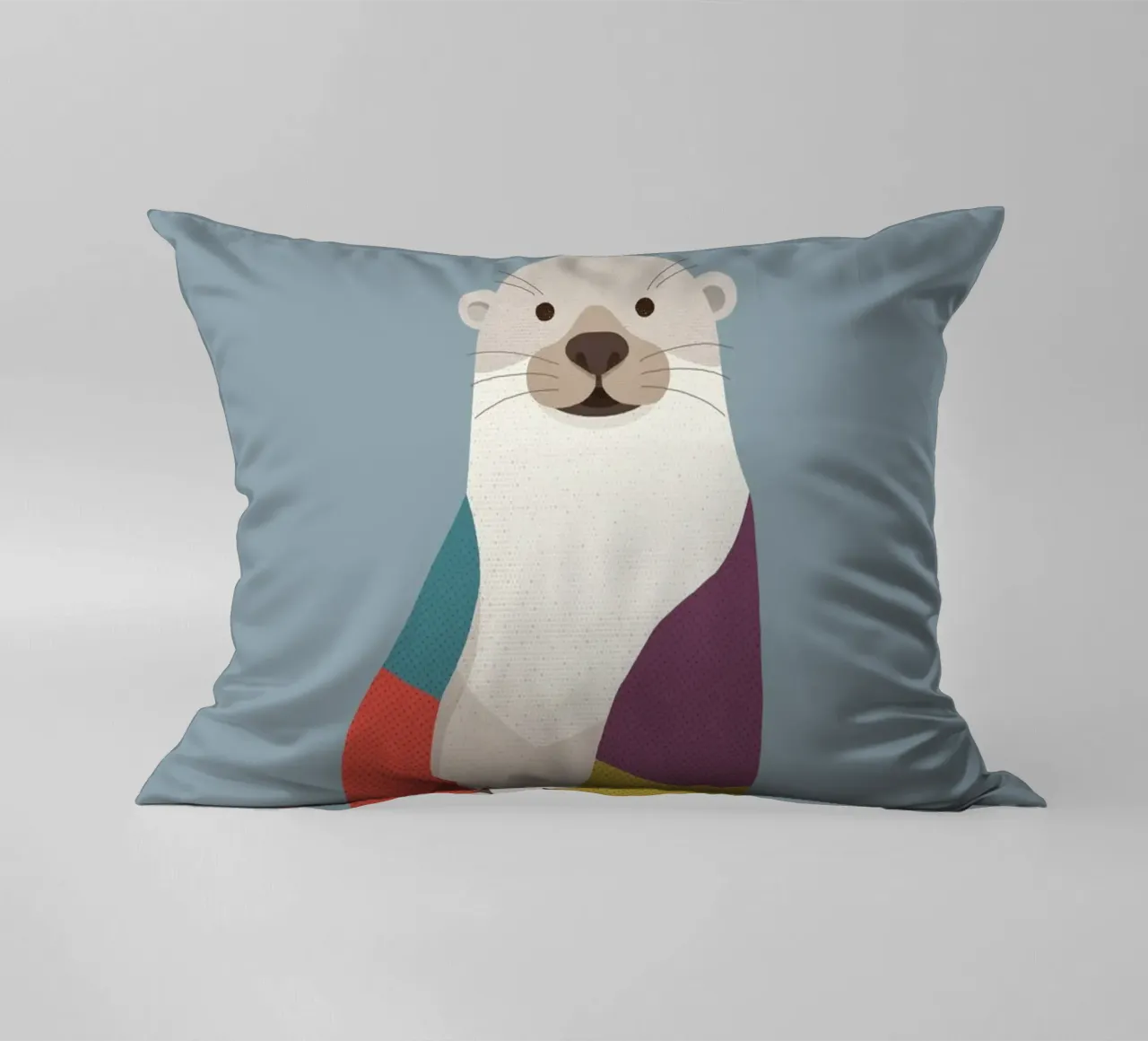 Lontra cuscino da The Printed Sparrow